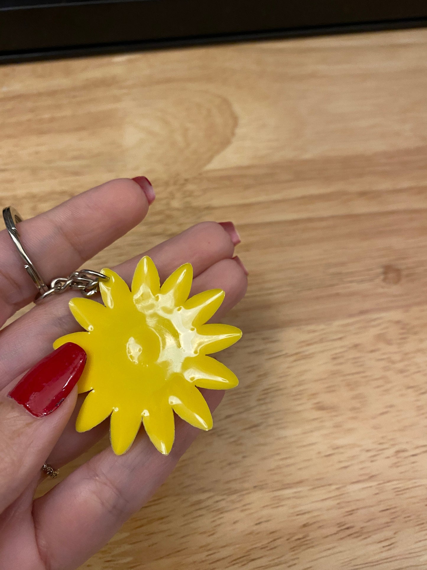 Sunflowers Key Chain