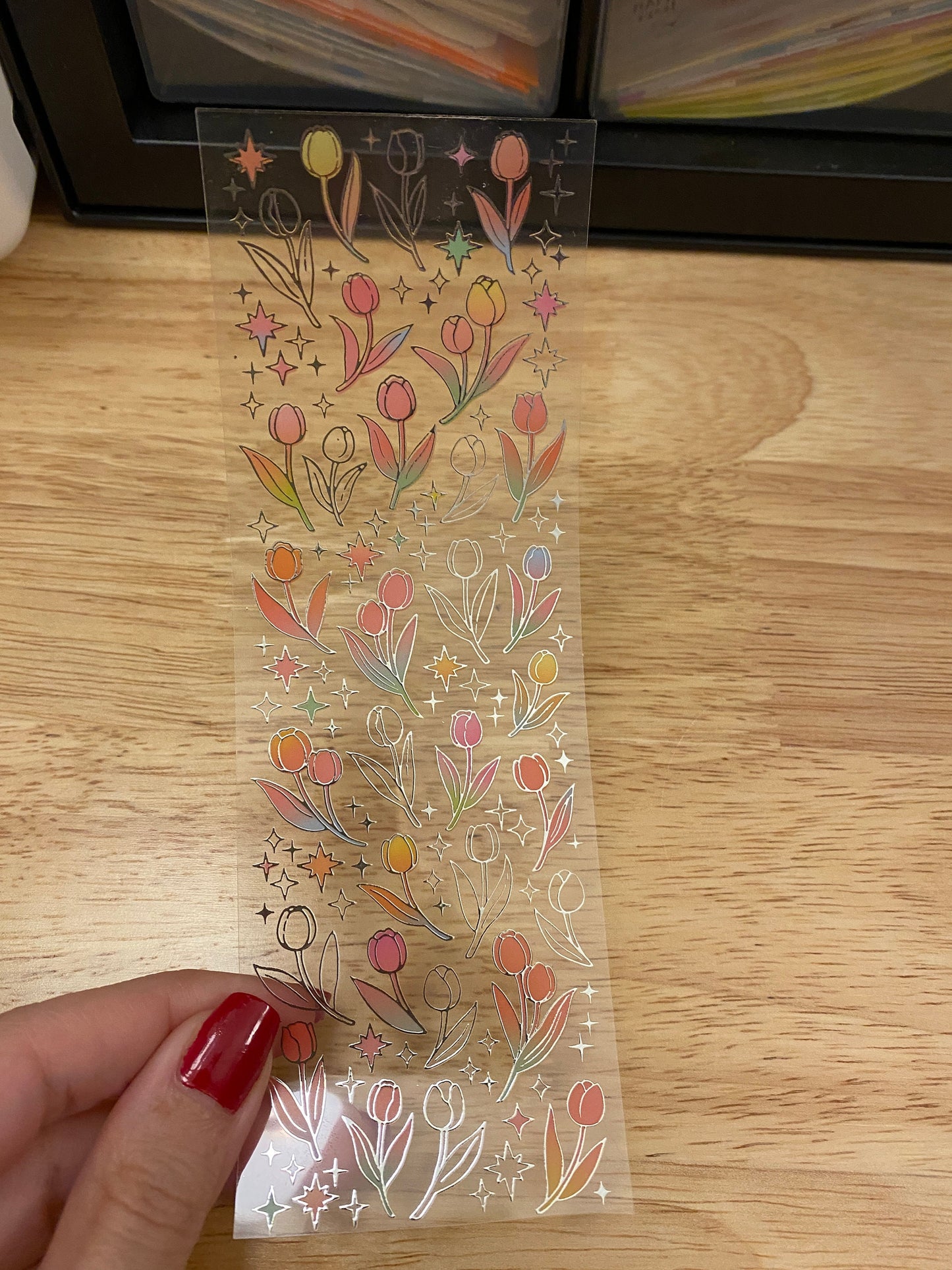 PET Washi Tulip Tapte