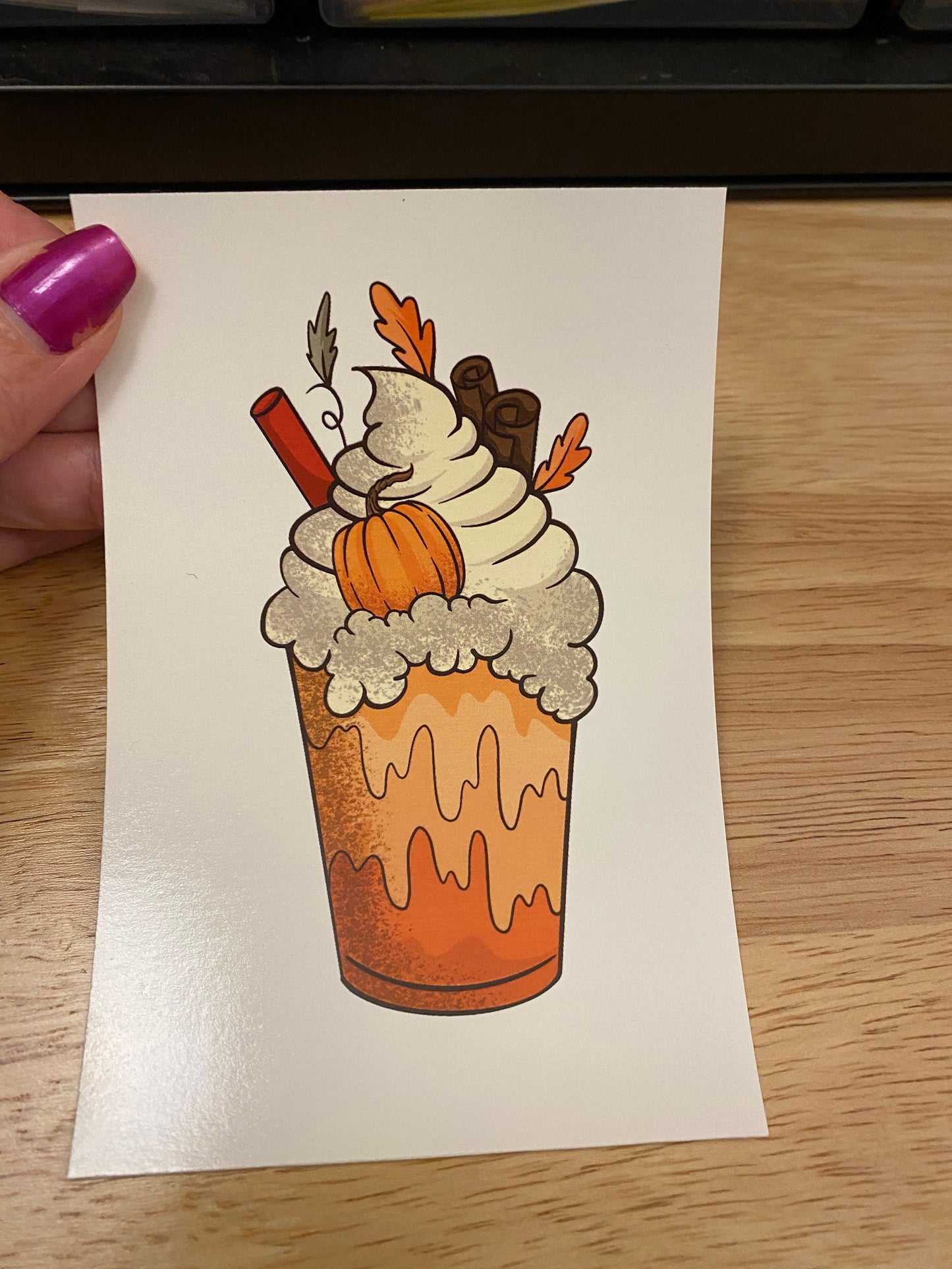 Pumpkin Shake Clear WATER SLIDE