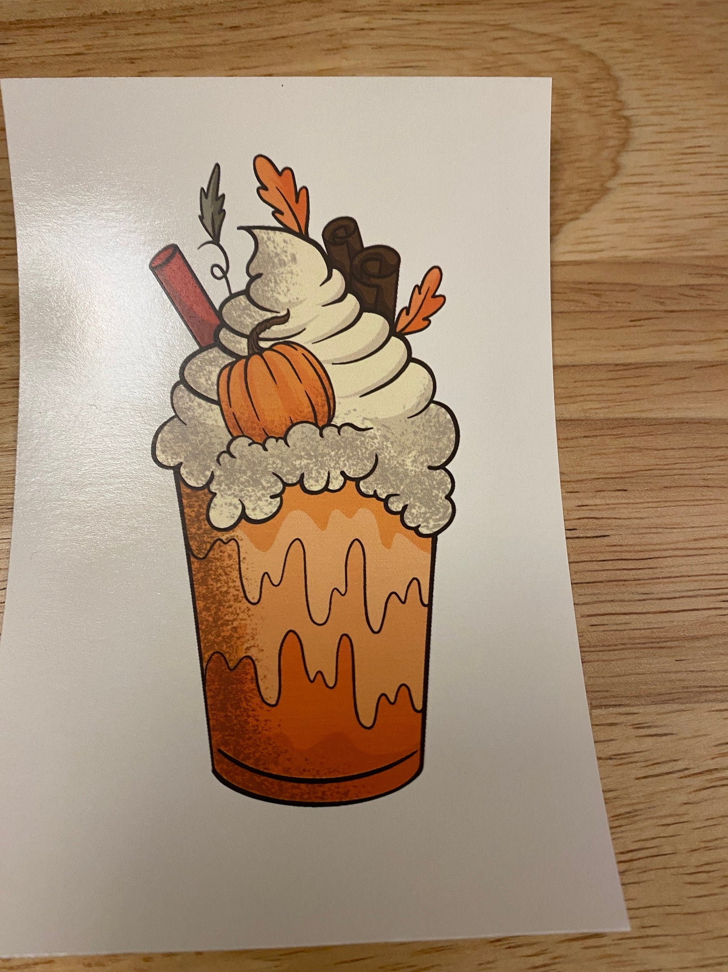 Pumpkin Shake Clear WATER SLIDE
