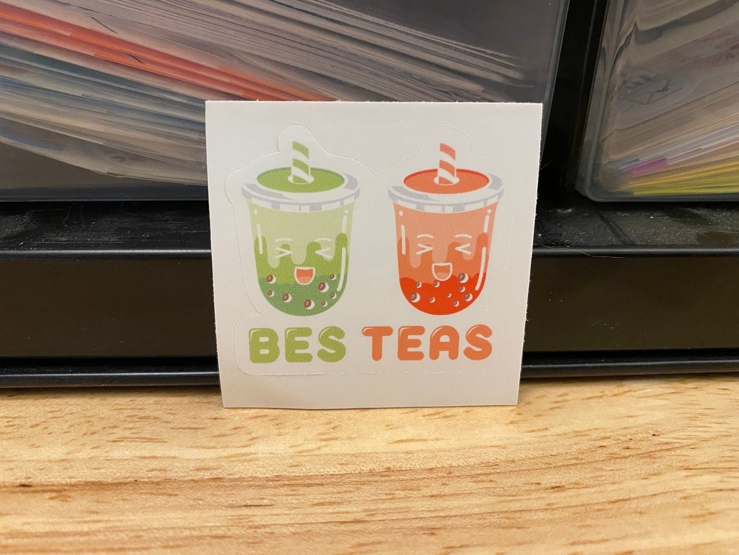 Bes Teas Boba Tea Sticker