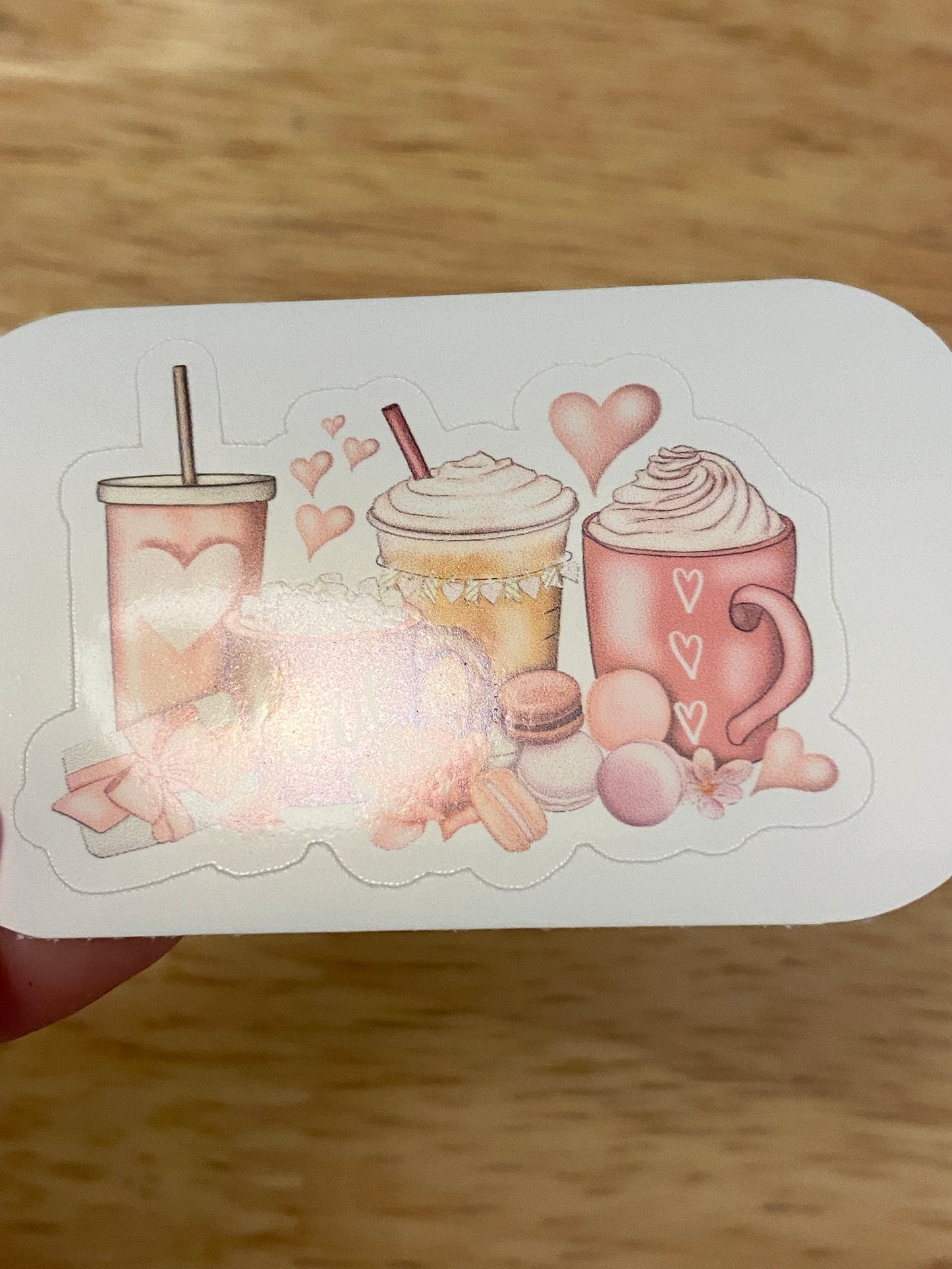 Love Coffee Sticker Lineup, Cute Coffee sticker, Coffee Cup, Drink Coffee, Love Present Coffee sticker