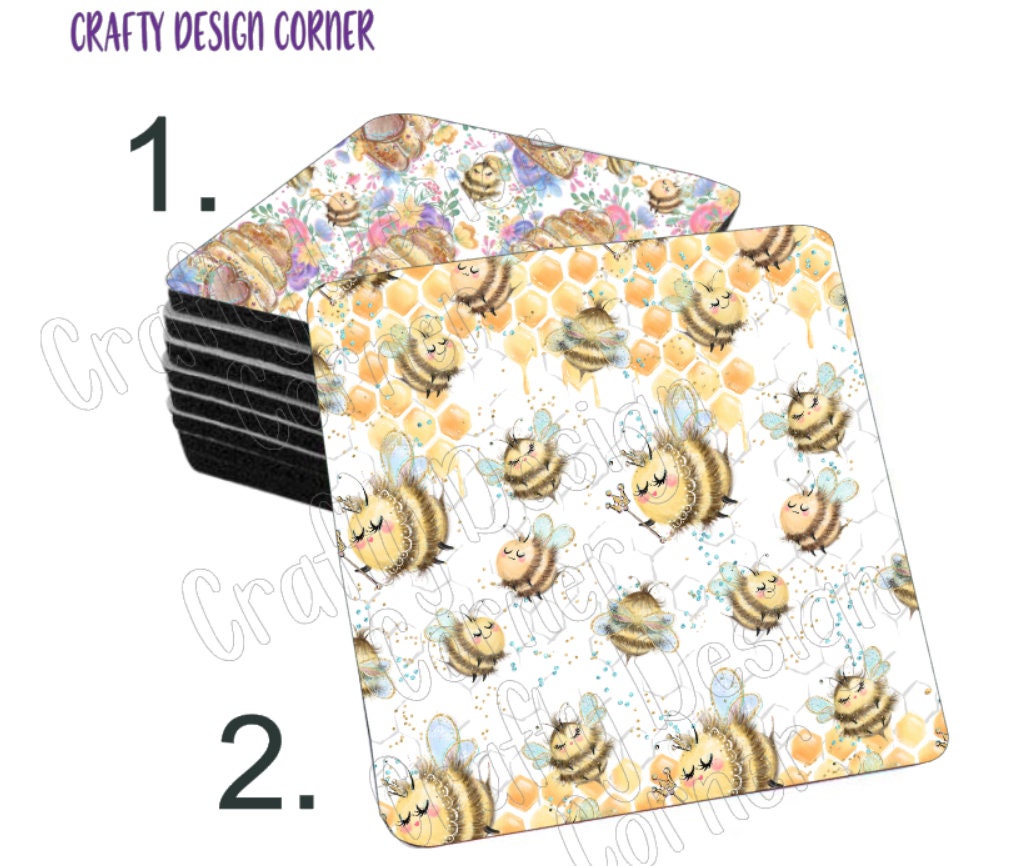 Honey Bee Coaster