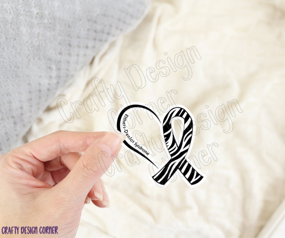 Ehlers Danlos Syndrome Sticker, Center out Ehlers Danlos Syndrome Sticker, Mobility Syndrome sticker, EDS Sticker