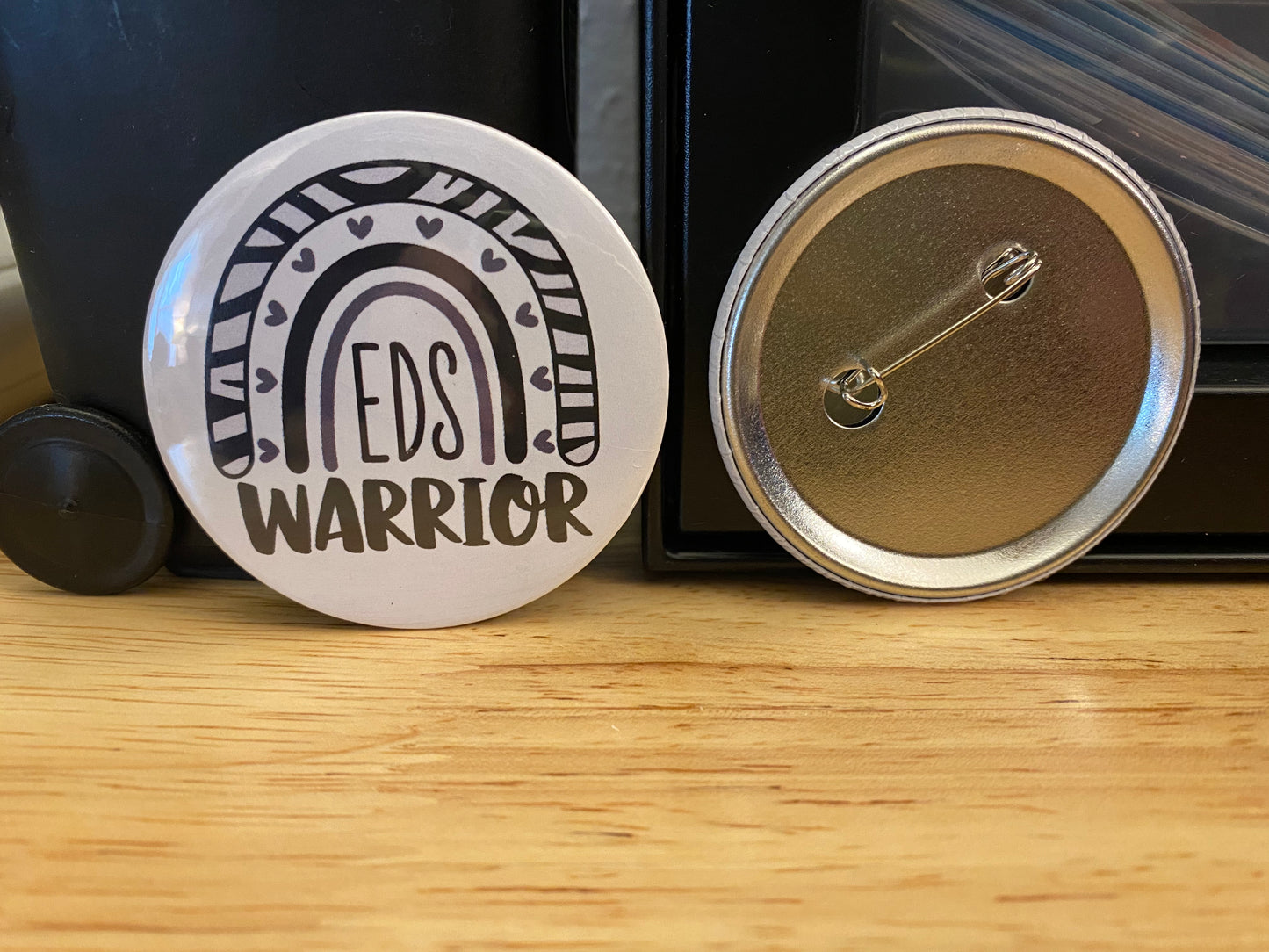 I wear Pink for My Best Friend 1.25" / 2.25" Button Pin