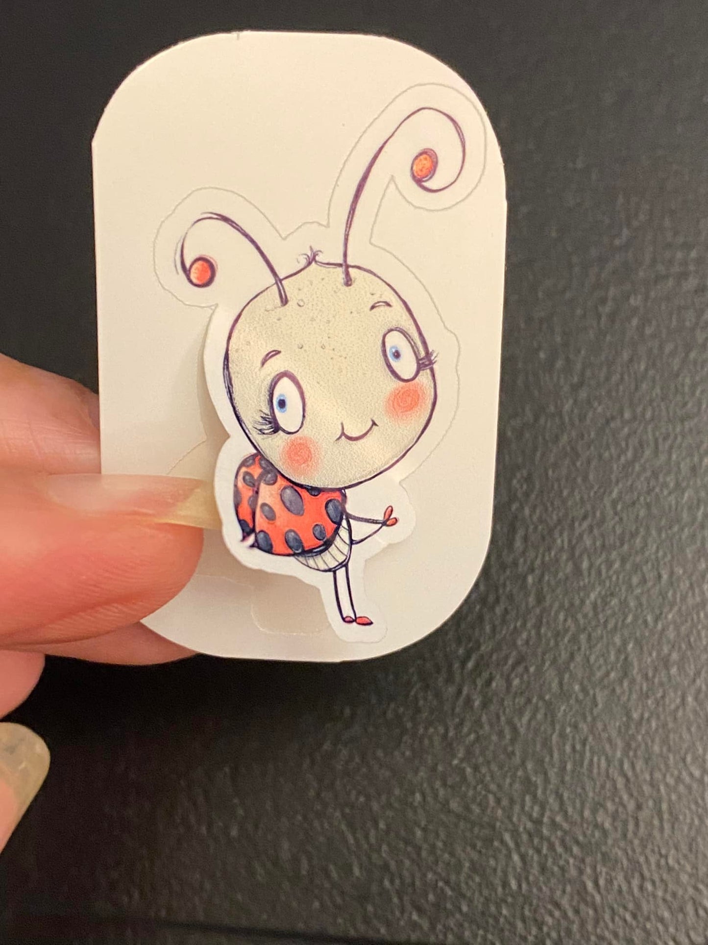 Cute LadyBug Sticker