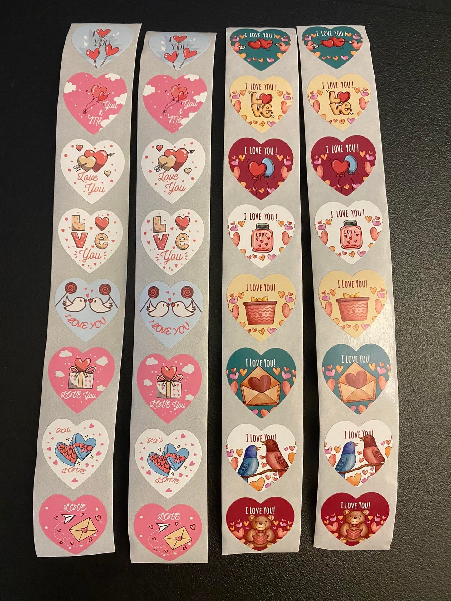32 pcs I love you Sticker Pack