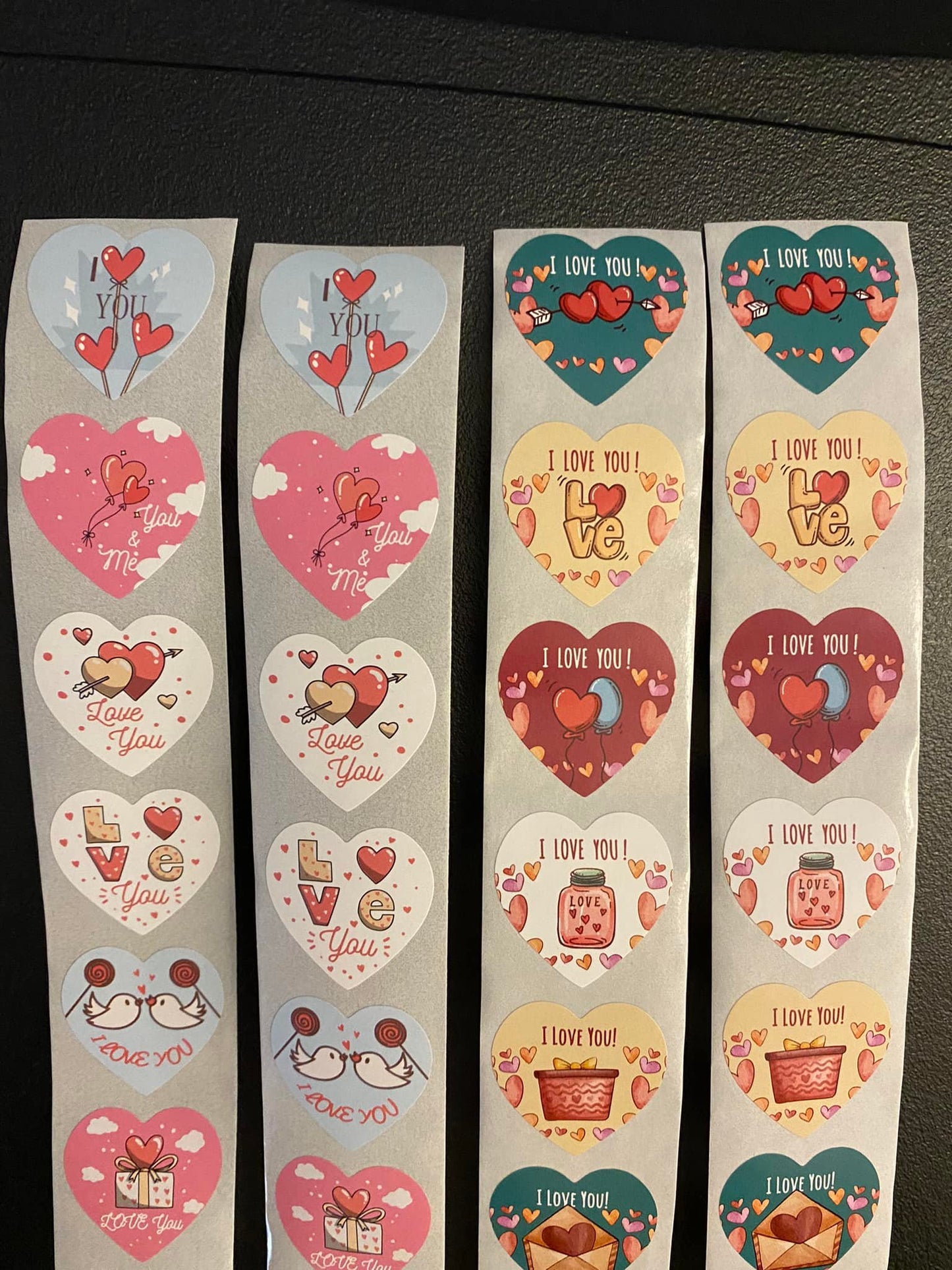 32 pcs I love you Sticker Pack