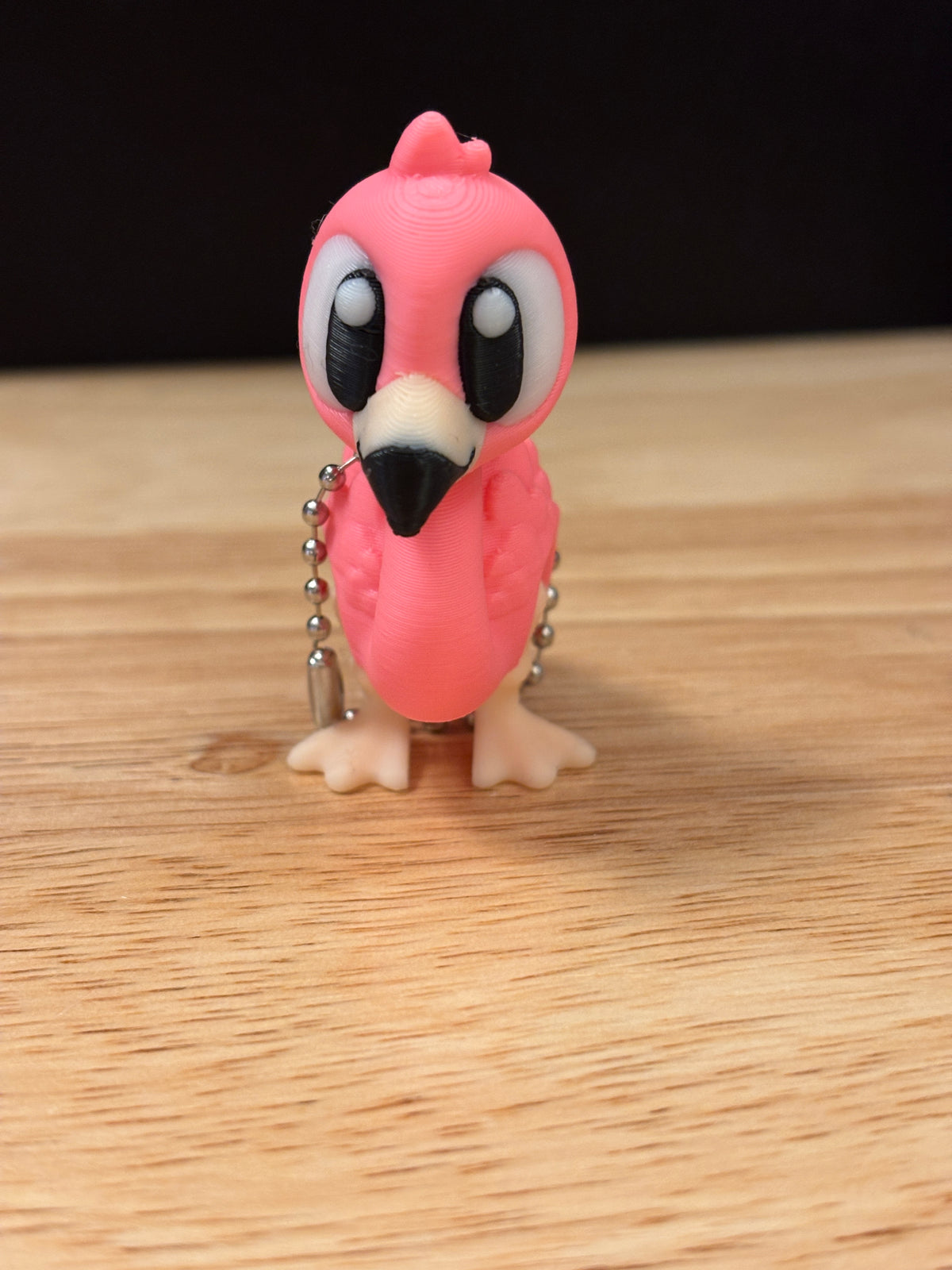 Pink Flamingo Key chain, 3D printed flamingo keychain, Cute Flamingo Key chain