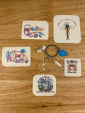 Medical key chain, Nurse Key chain, Gift bundle set