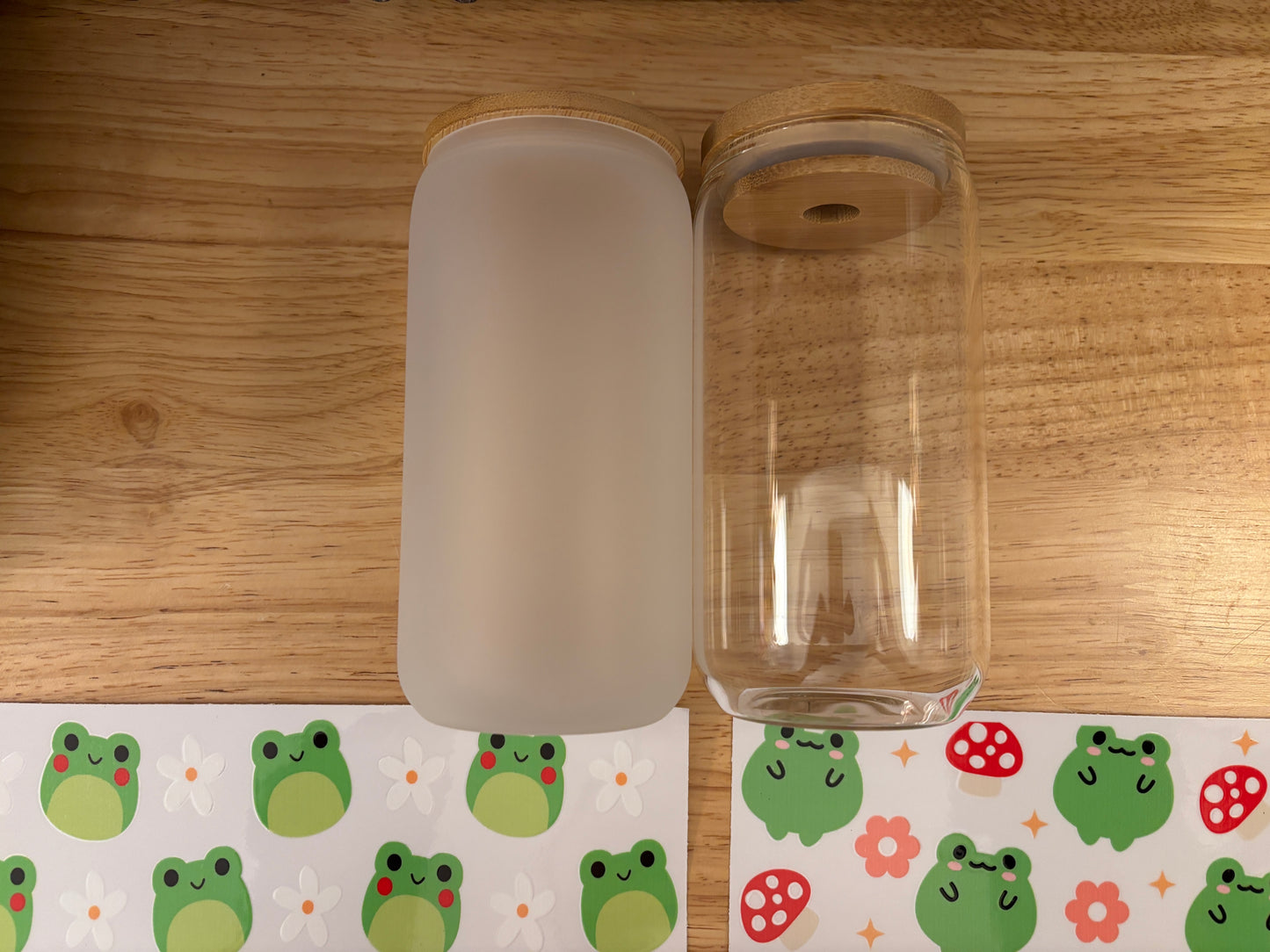 Frog Glass Tumbler