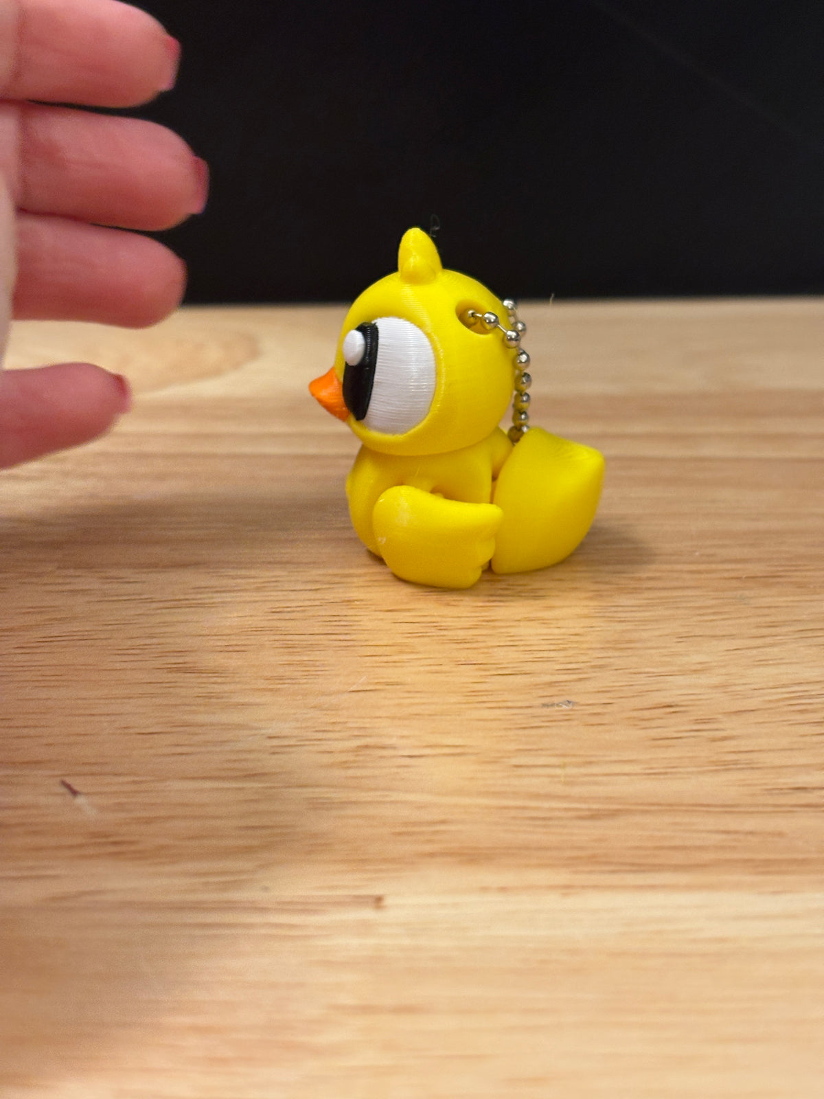 3D printed Baby Duck, Duck keychain, Baby duck key chain, Duck key chain