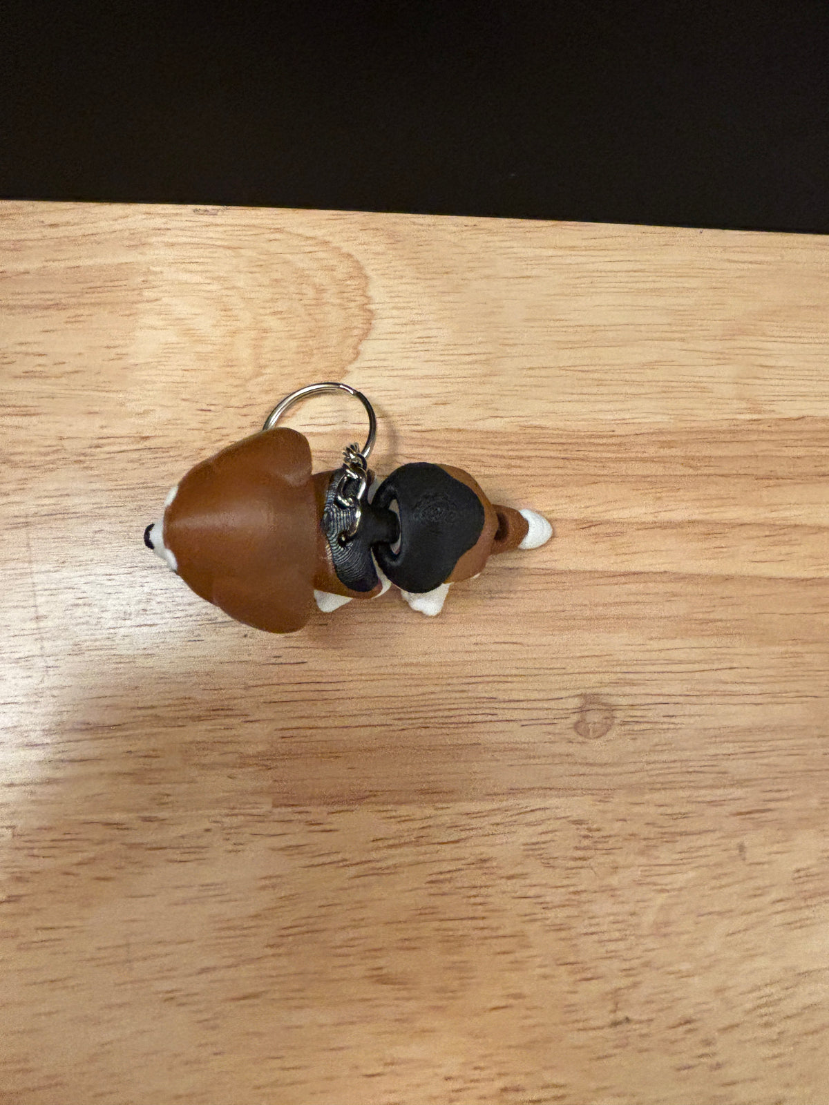 Beagle keychain, Big Eye Beagle Keychain, 3d printed keychain Dog, Cute Keychain, Flexi Beagle