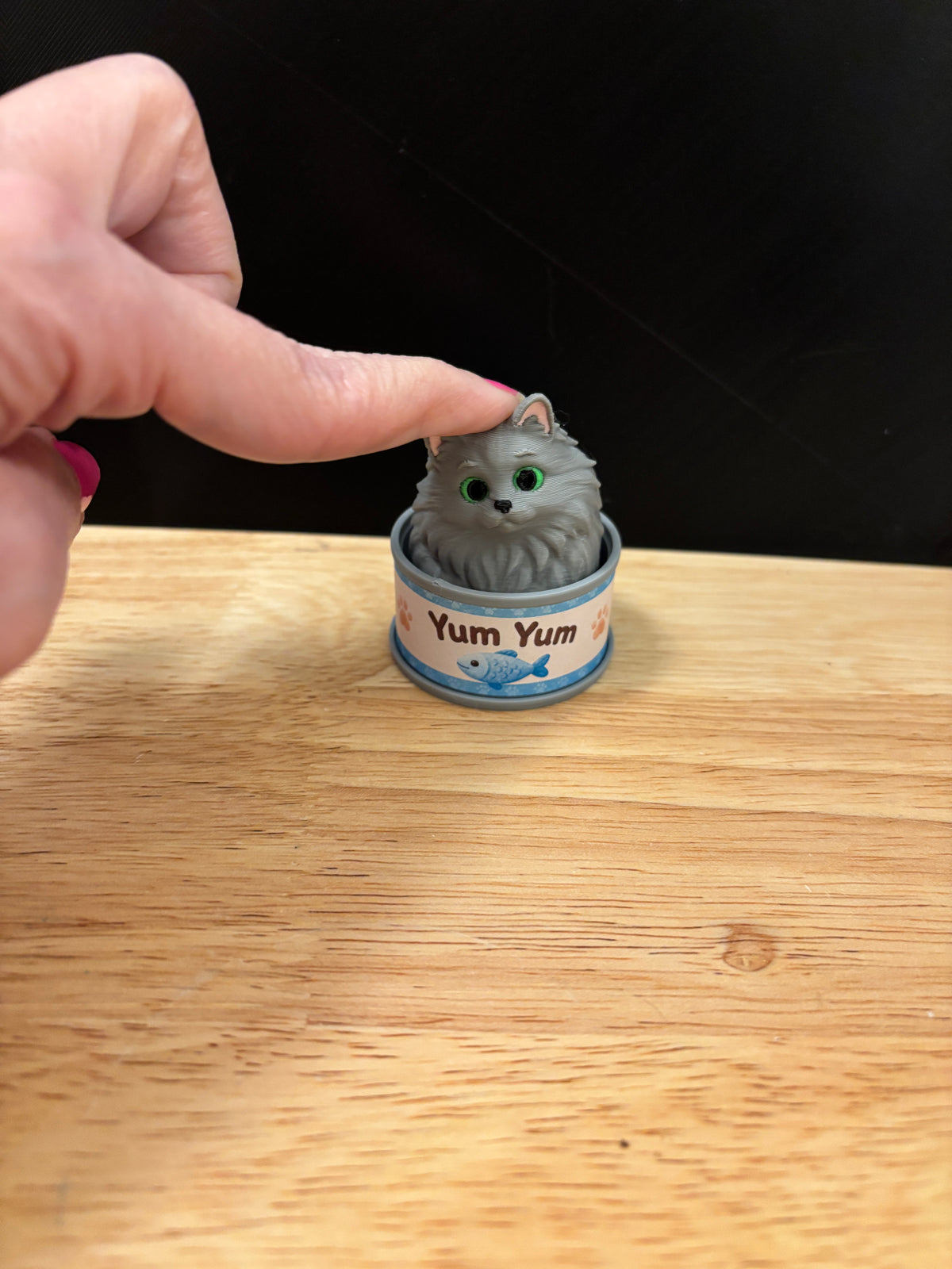 Desktop Cat clicker, Cat clicker, Cat in Can clicker, Cat Clicker in Can, Maine coon in can clicker
