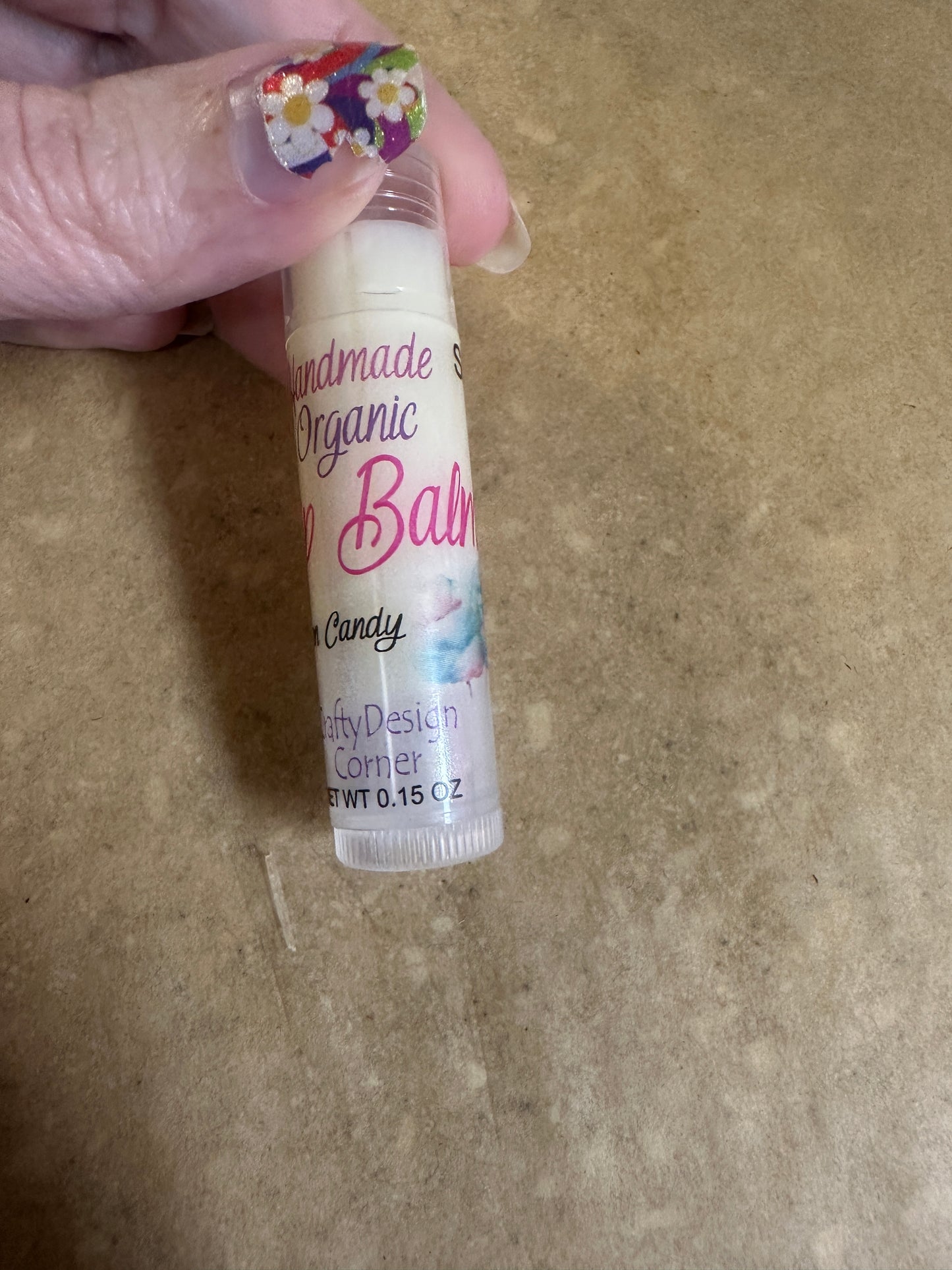 Organic Lip Balm - Cotton Candy flavoring
