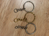 2 Cute Mice key chains, 3D printed mouse key chain