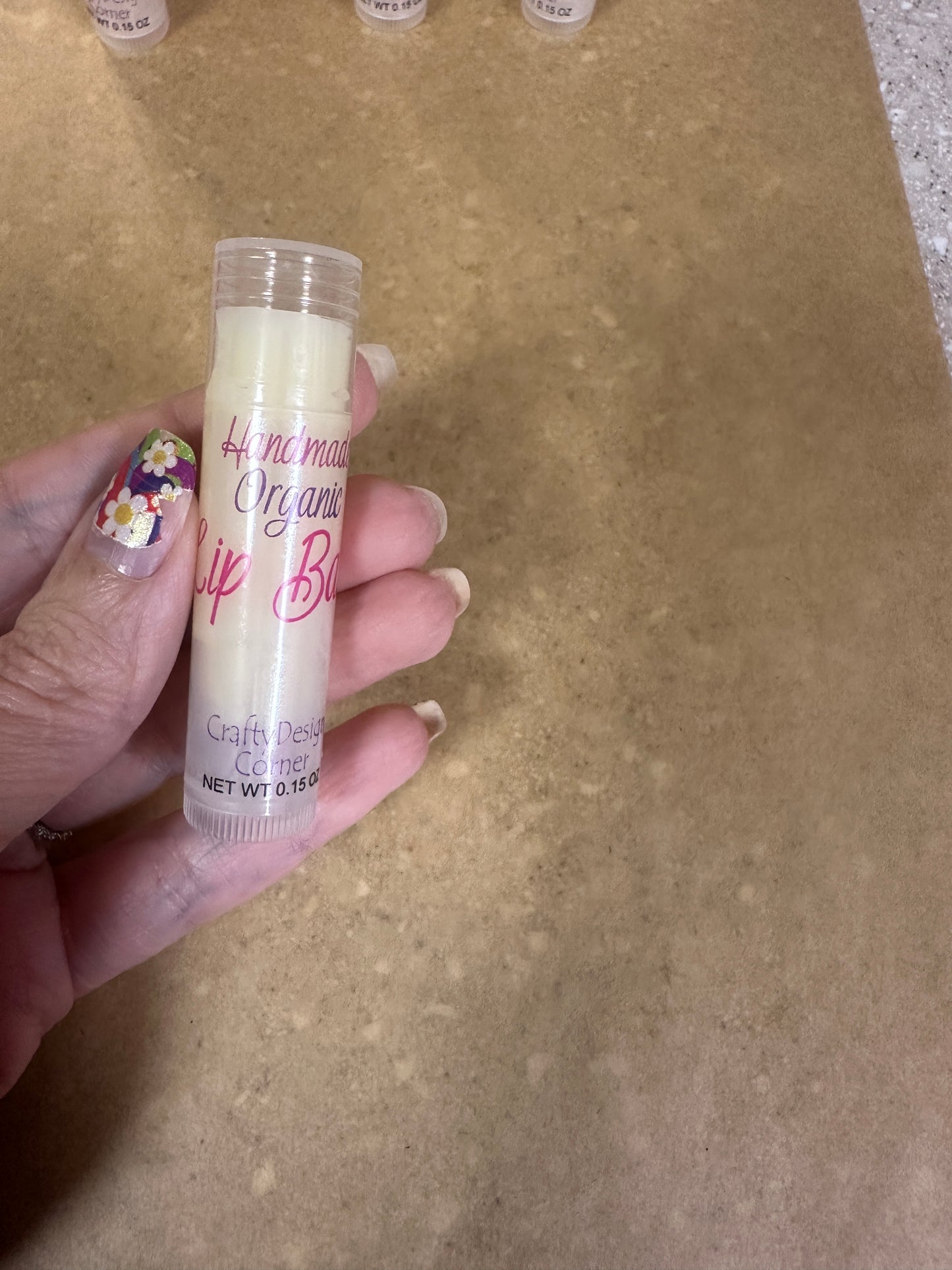 Organic Lip Balm - Original  flavoring -No SPF