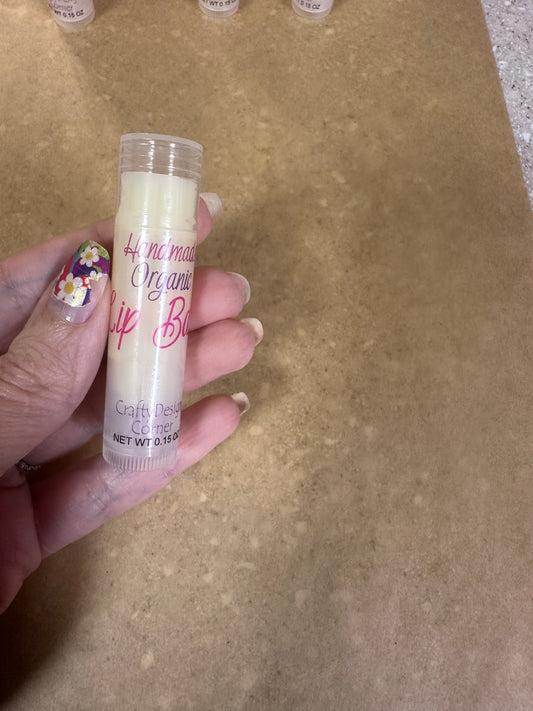 Organic Lip Balm - Original  flavoring -No SPF