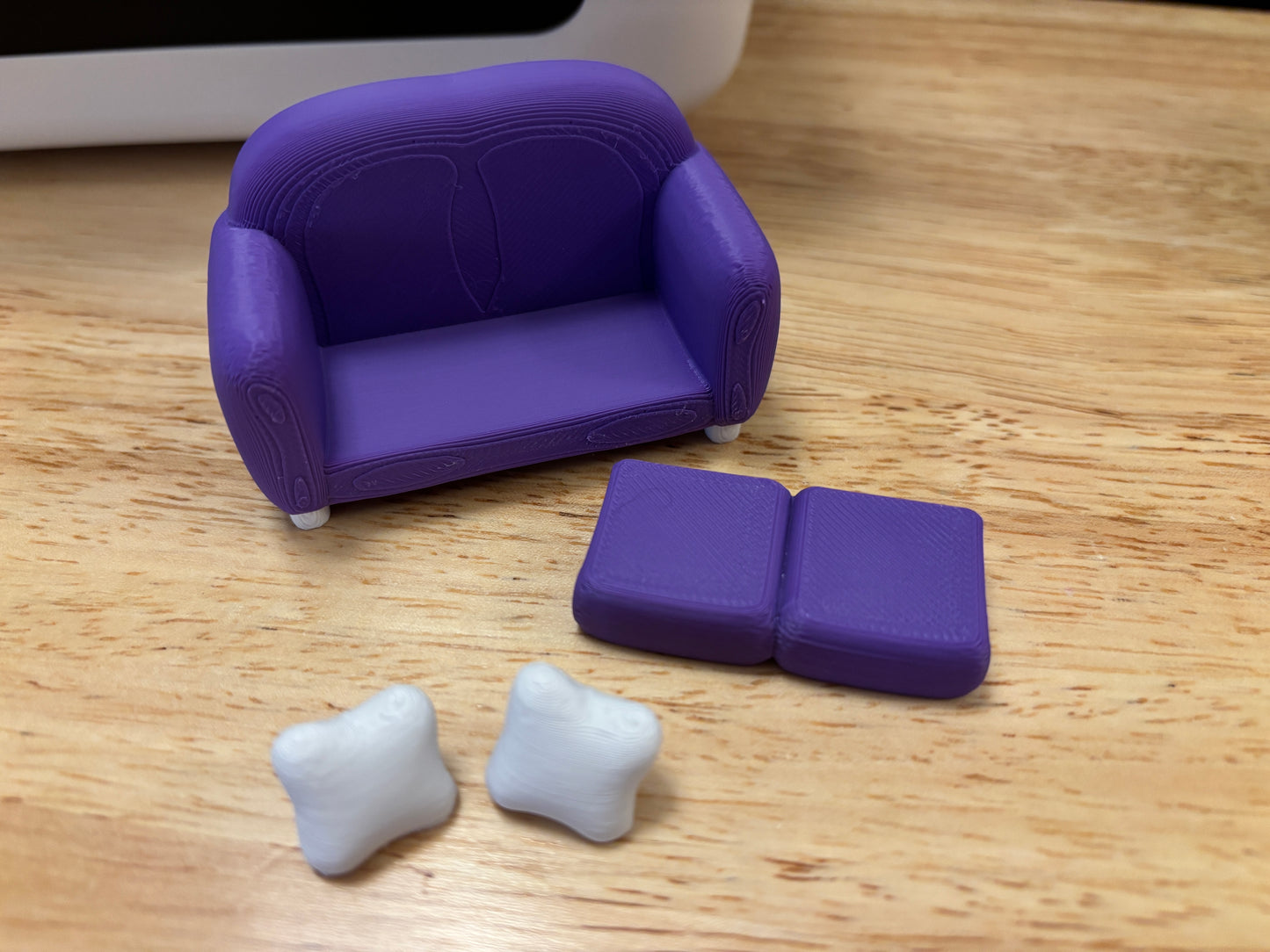 Custom Tiny Living Room, 3D printed living room, living room, Tiny Room