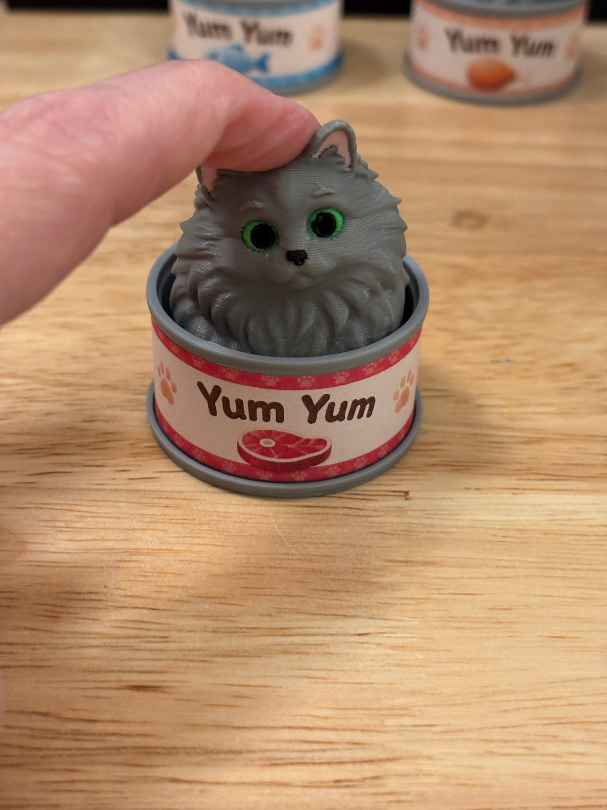 Desktop Cat clicker, Cat clicker, Cat in Can clicker, Cat Clicker in Can, Maine coon in can clicker
