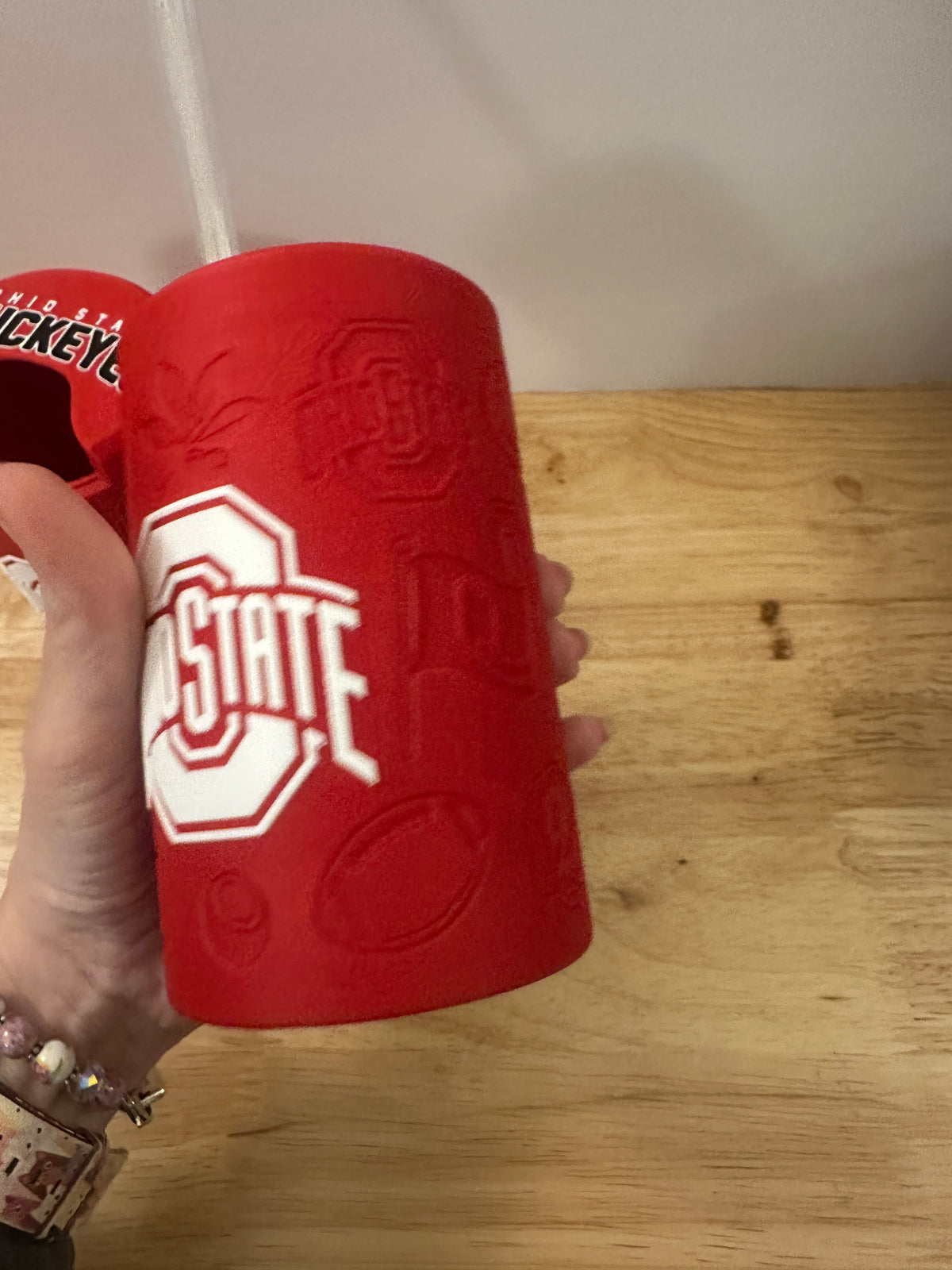 Ohio State Soda Can Holder