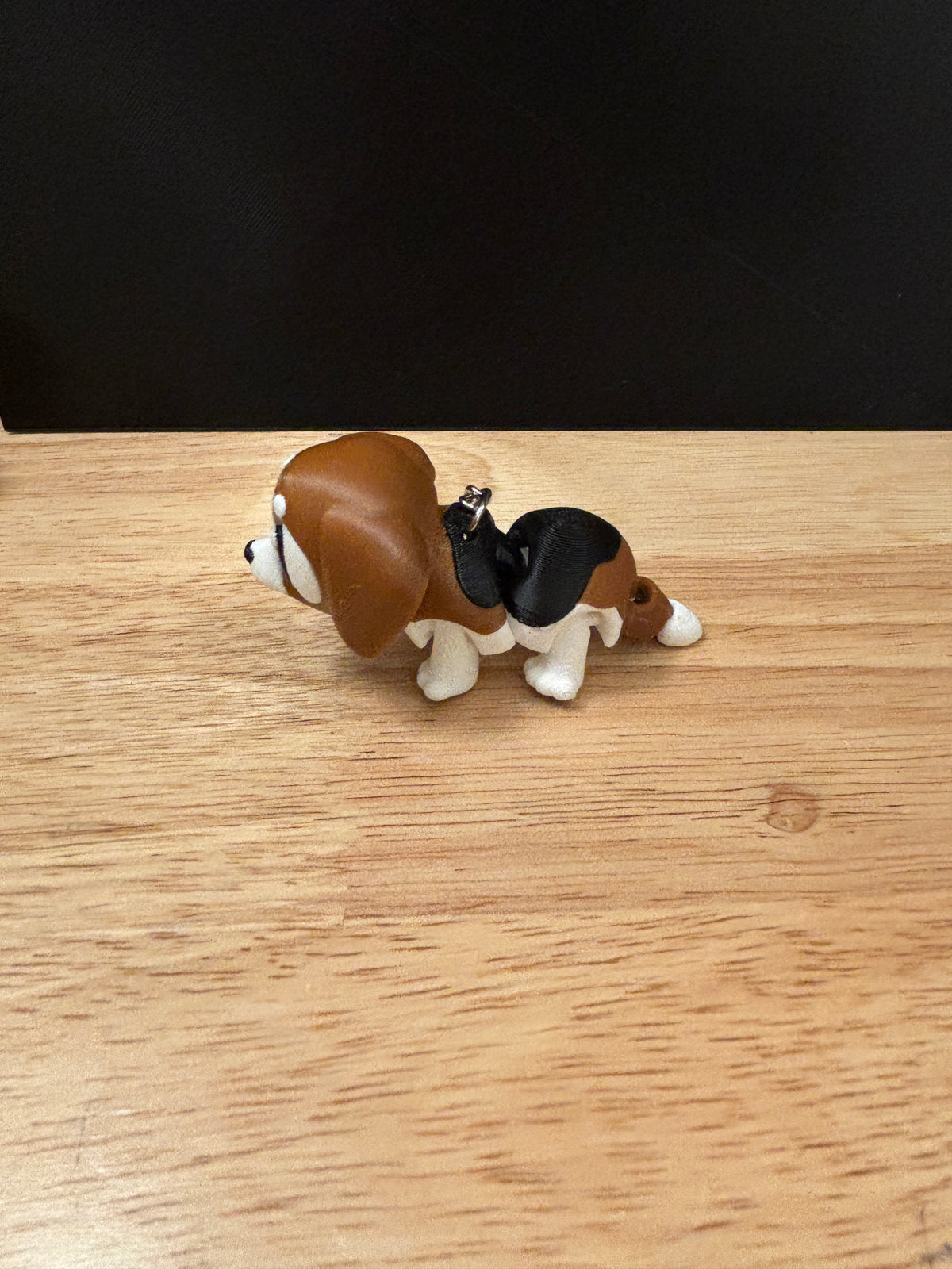 Beagle keychain, Big Eye Beagle Keychain, 3d printed keychain Dog, Cute Keychain, Flexi Beagle