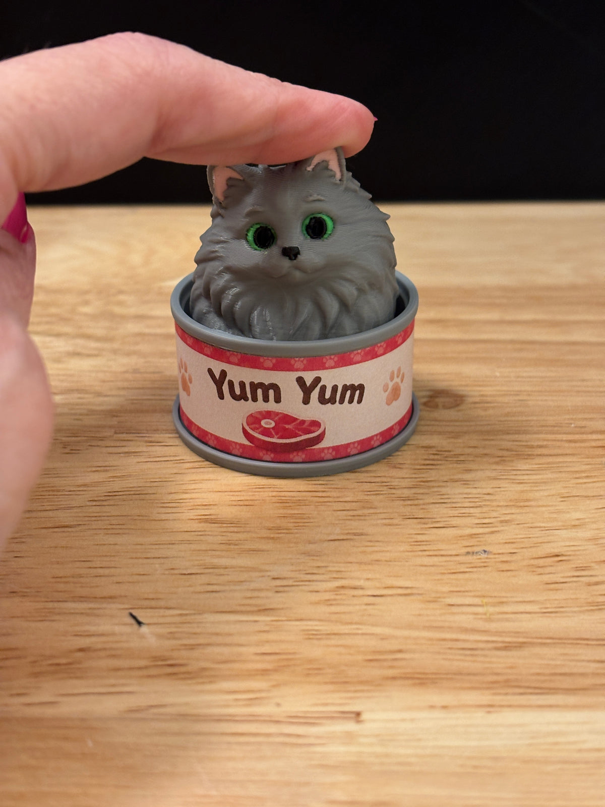 Desktop Cat clicker, Cat clicker, Cat in Can clicker, Cat Clicker in Can, Maine coon in can clicker