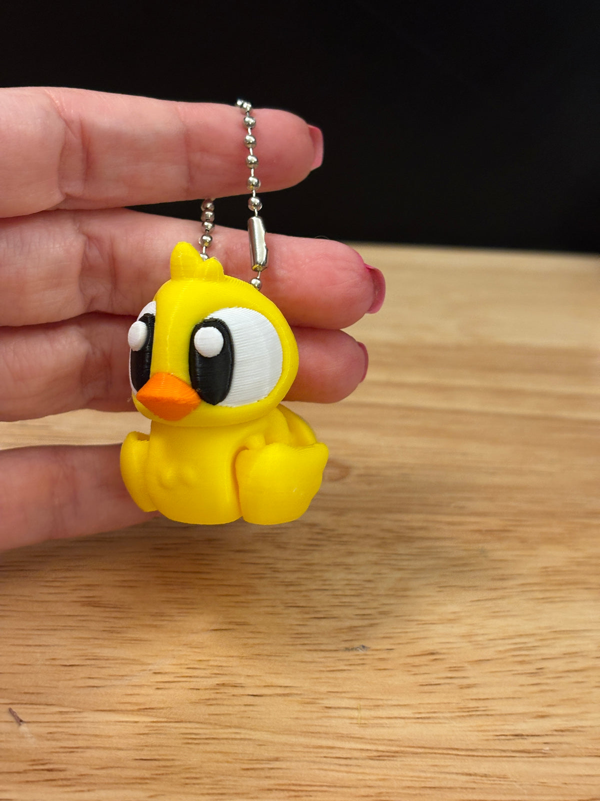 3D printed Baby Duck, Duck keychain, Baby duck key chain, Duck key chain
