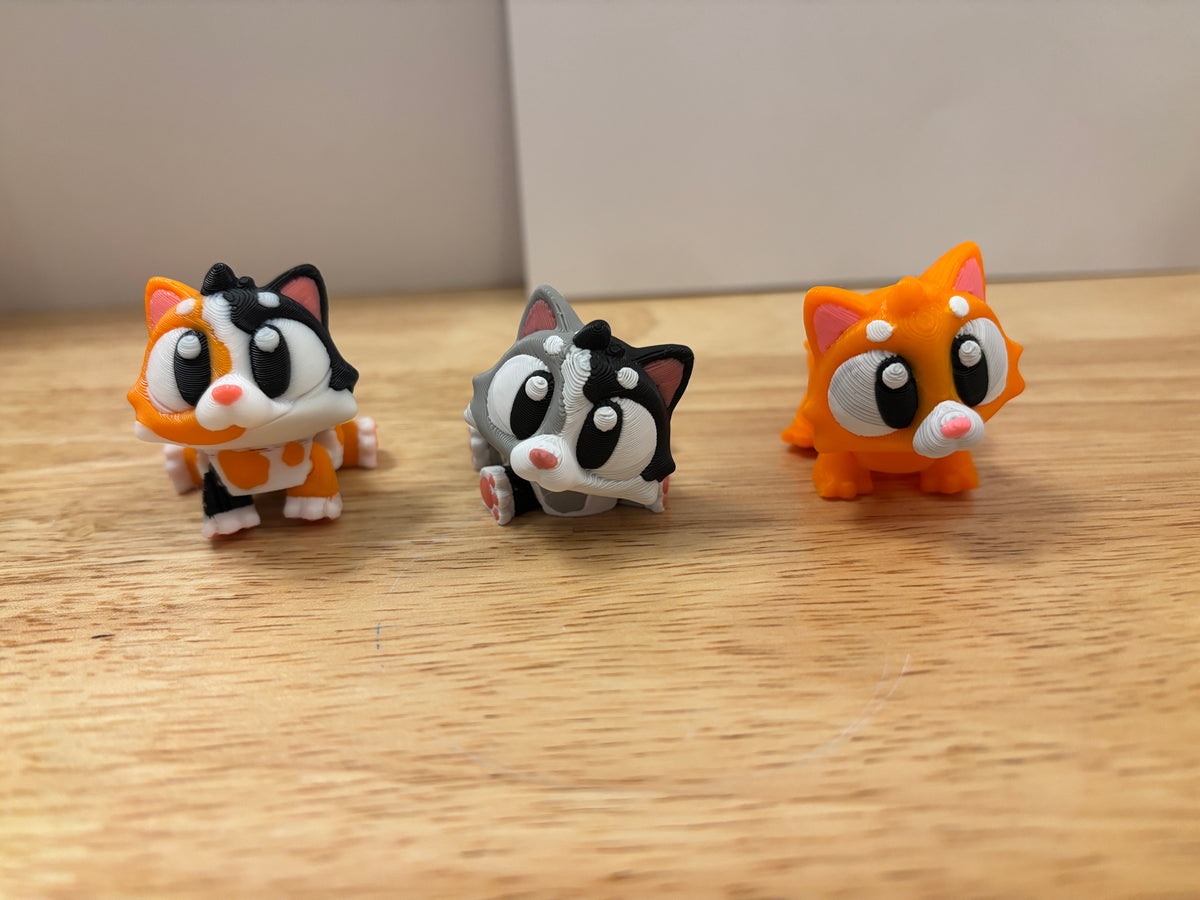 Custom Cat key chain, Customizeable cat key chain, Calico kitty keychain, Silver Tortie keychain, Orange Cat
