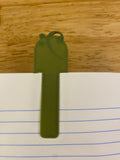Peeking Musical Bookmark and sticker bundle, 3d printed book mark