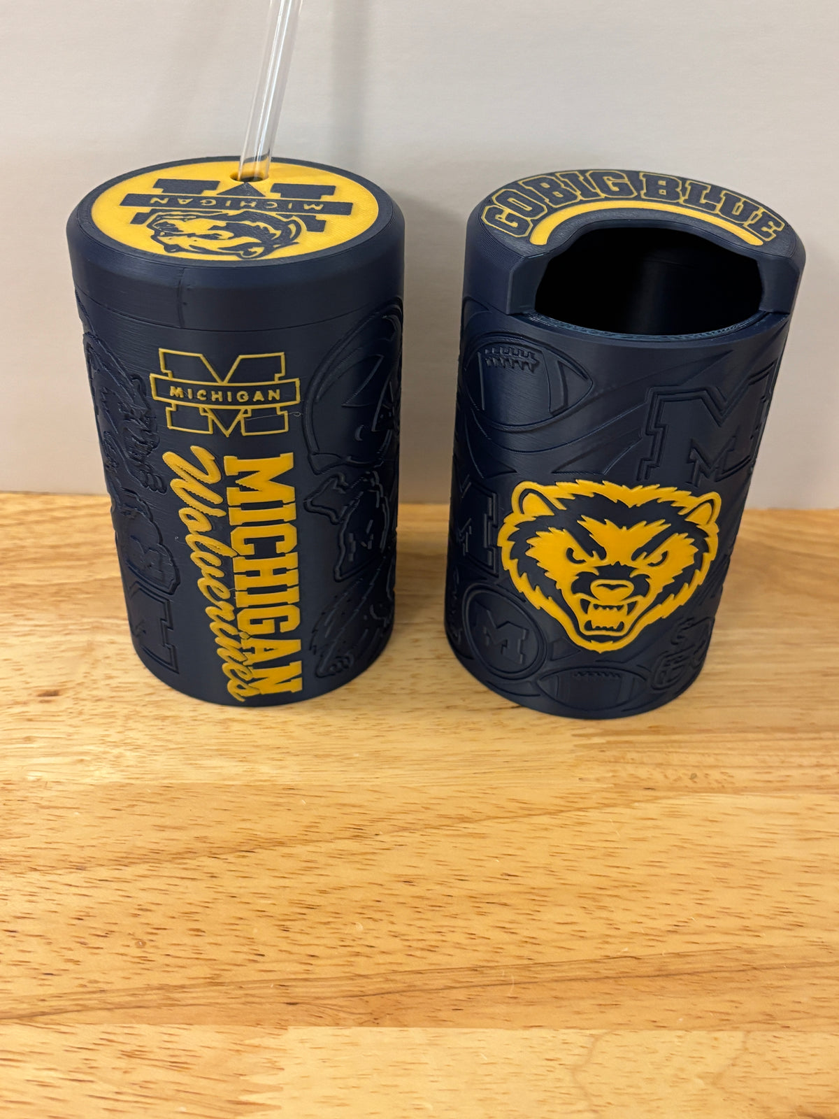 Inspired Michigan 12 oz Can Holder Tumbler, Can Holder, Can Tumbler