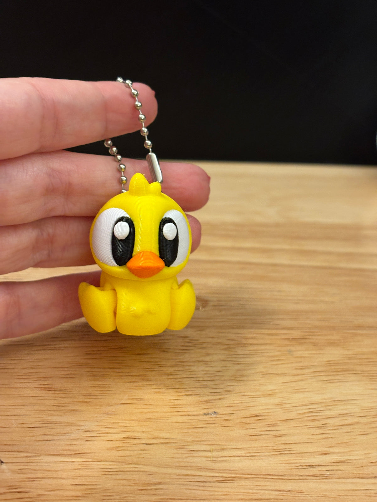 3D printed Baby Duck, Duck keychain, Baby duck key chain, Duck key chain