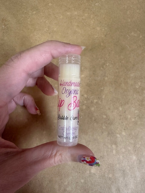 Organic Lip Balm - Bubble Gum flavoring