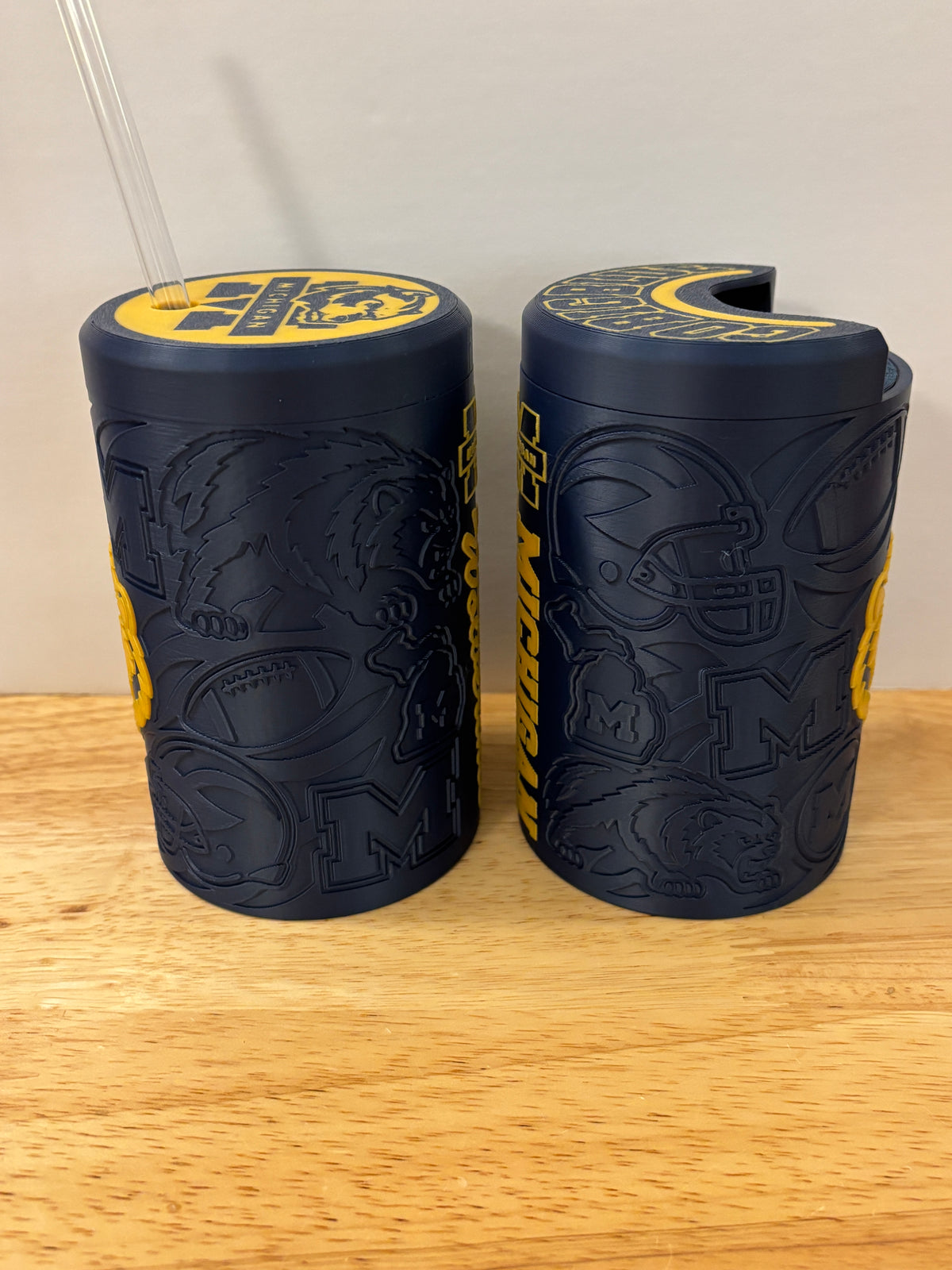 Inspired Michigan 12 oz Can Holder Tumbler, Can Holder, Can Tumbler