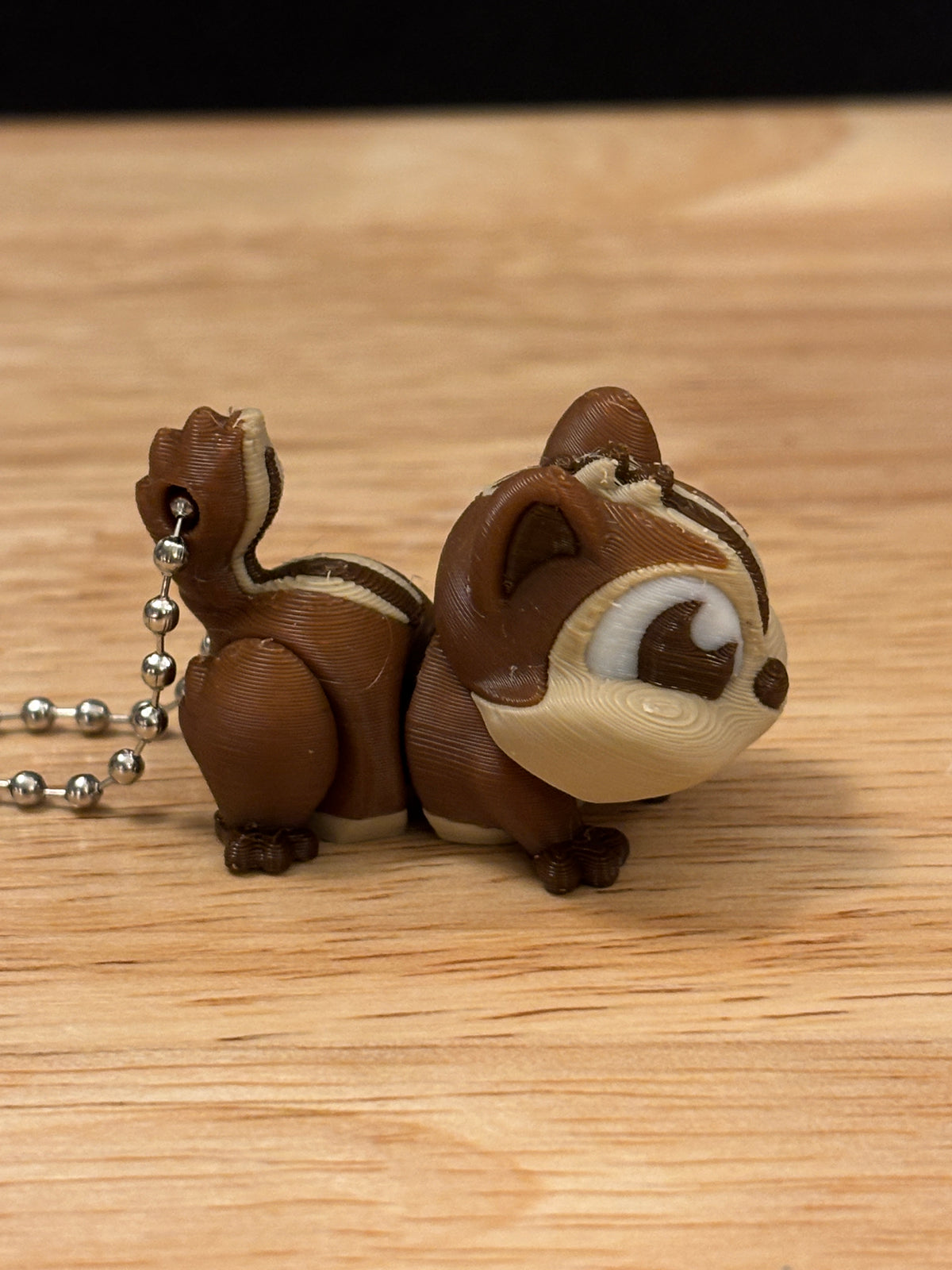 Chipmunk Key chain, 3D printed Chipmunk keychain, Chipmunk Keychain,  Chipmunk key chain