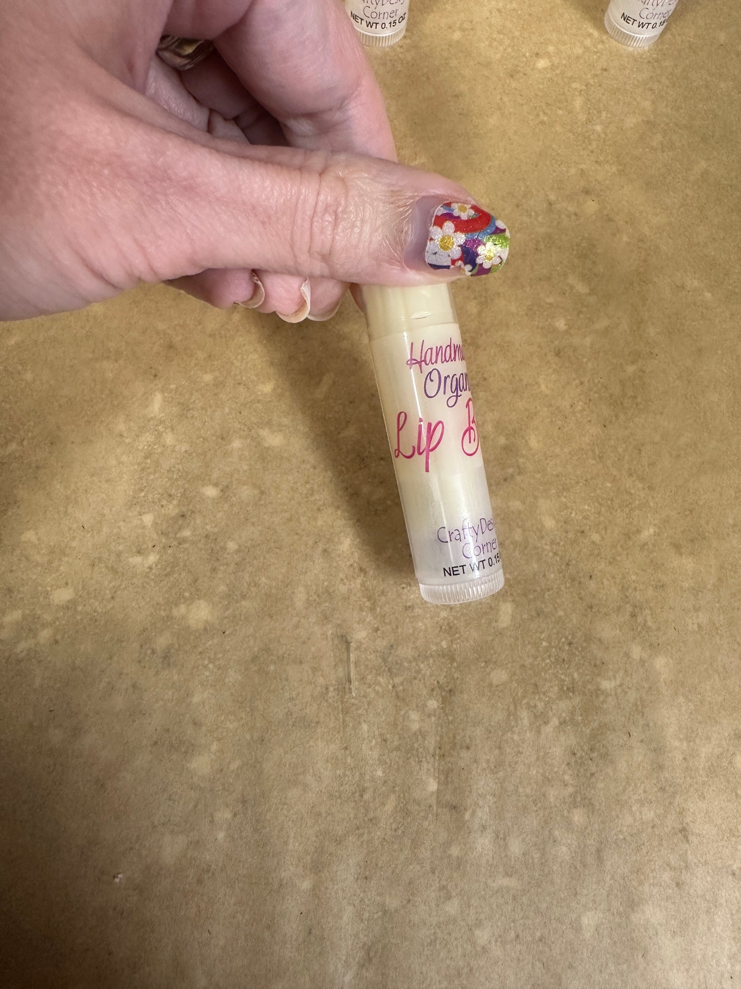 Organic Lip Balm - Natural flavoring with SPF