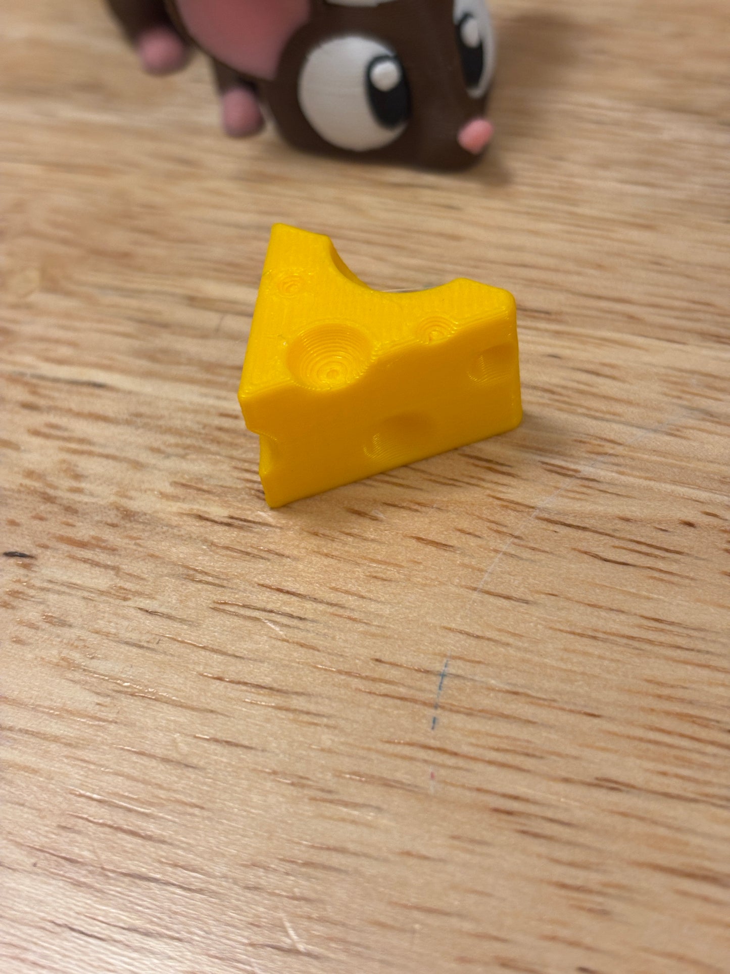 2 Cute Mice key chains, 3D printed mouse key chain