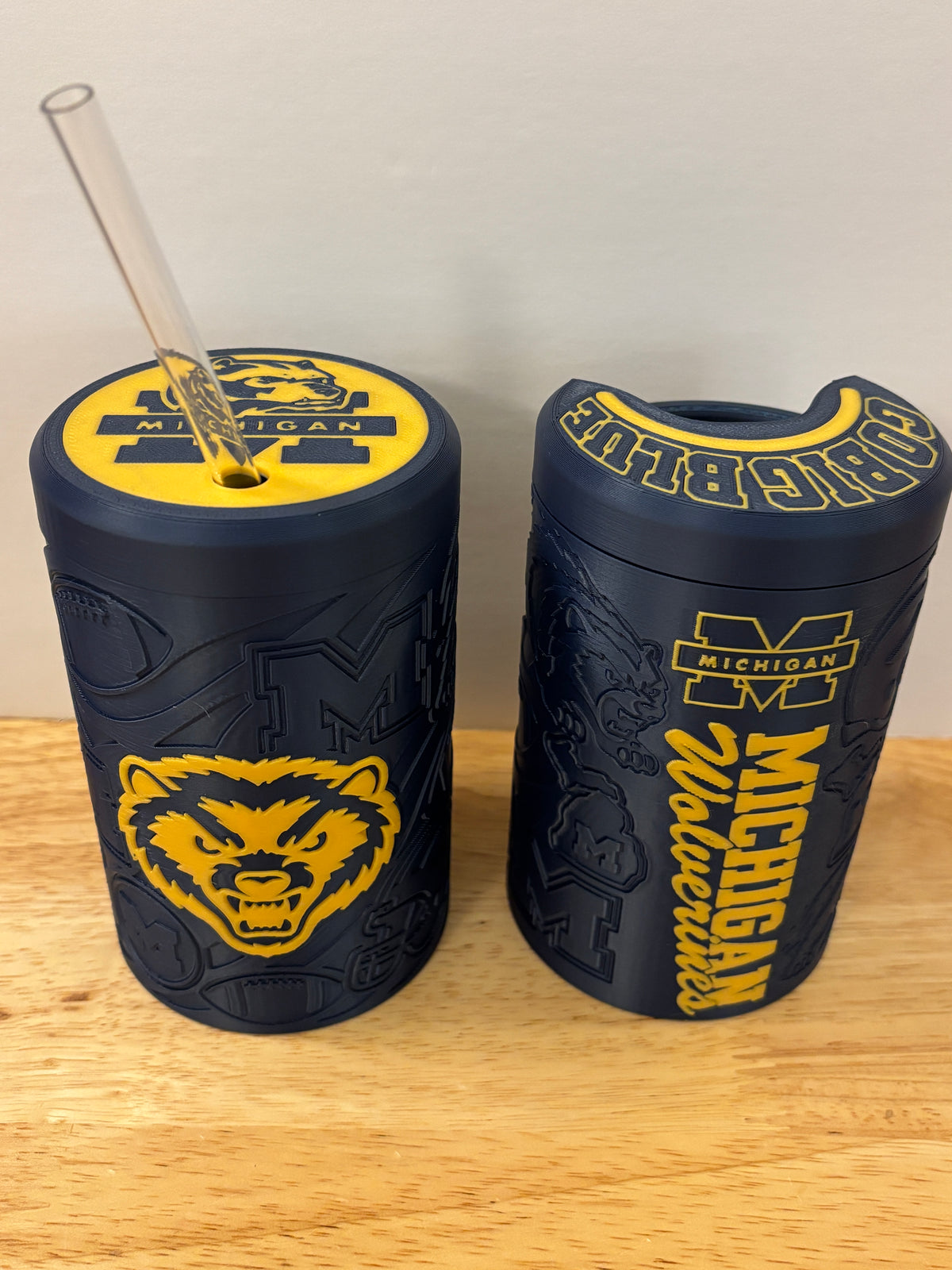 Inspired Michigan 12 oz Can Holder Tumbler, Can Holder, Can Tumbler