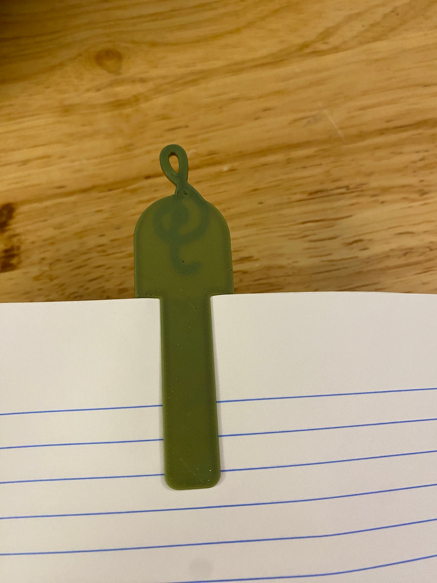 Peeking Musical Bookmark and sticker bundle, 3d printed book mark