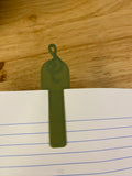 Peeking Musical Bookmark and sticker bundle, 3d printed book mark