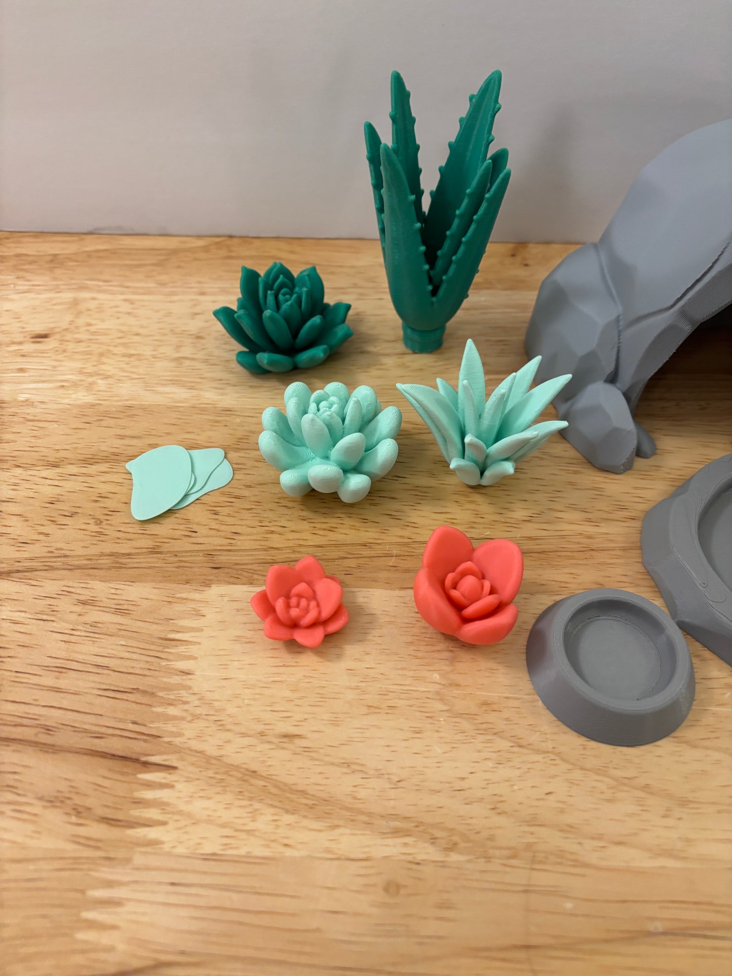 DIY Greek Tortoise terrarium, 3D printed tiny terrarium with tortie