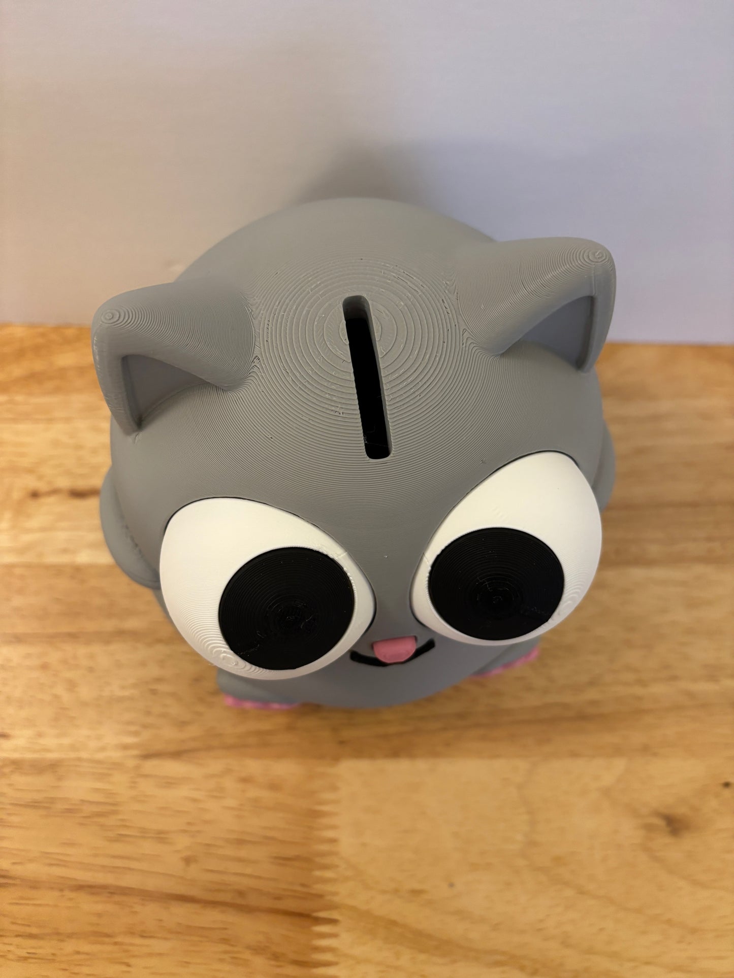 Cat Piggy bank, 3D printed Cat bank, Custom Colors Available