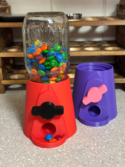 Candy Dispenser, Jar Candy Dispenser, Desktop Candy Dispenser