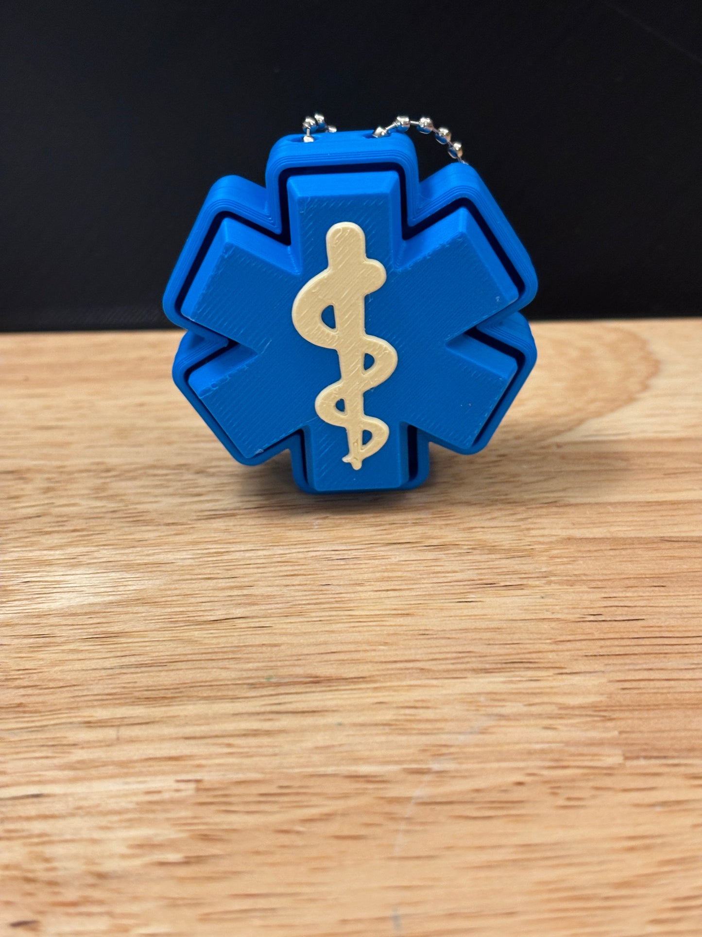 Clicky Medical design on fidget key chain