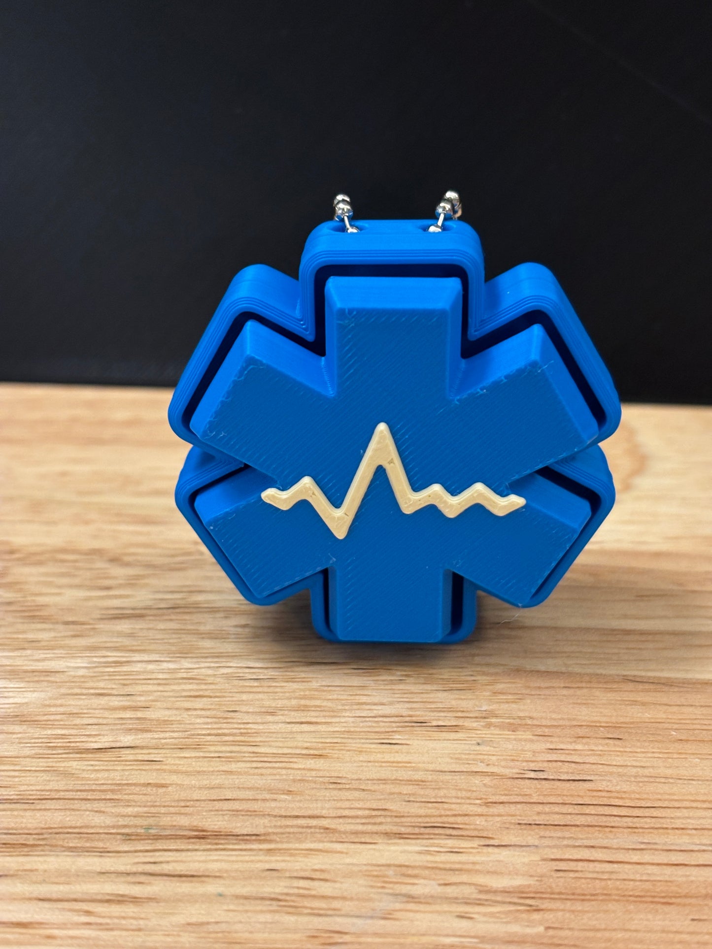 Clicky Medical design on fidget key chain