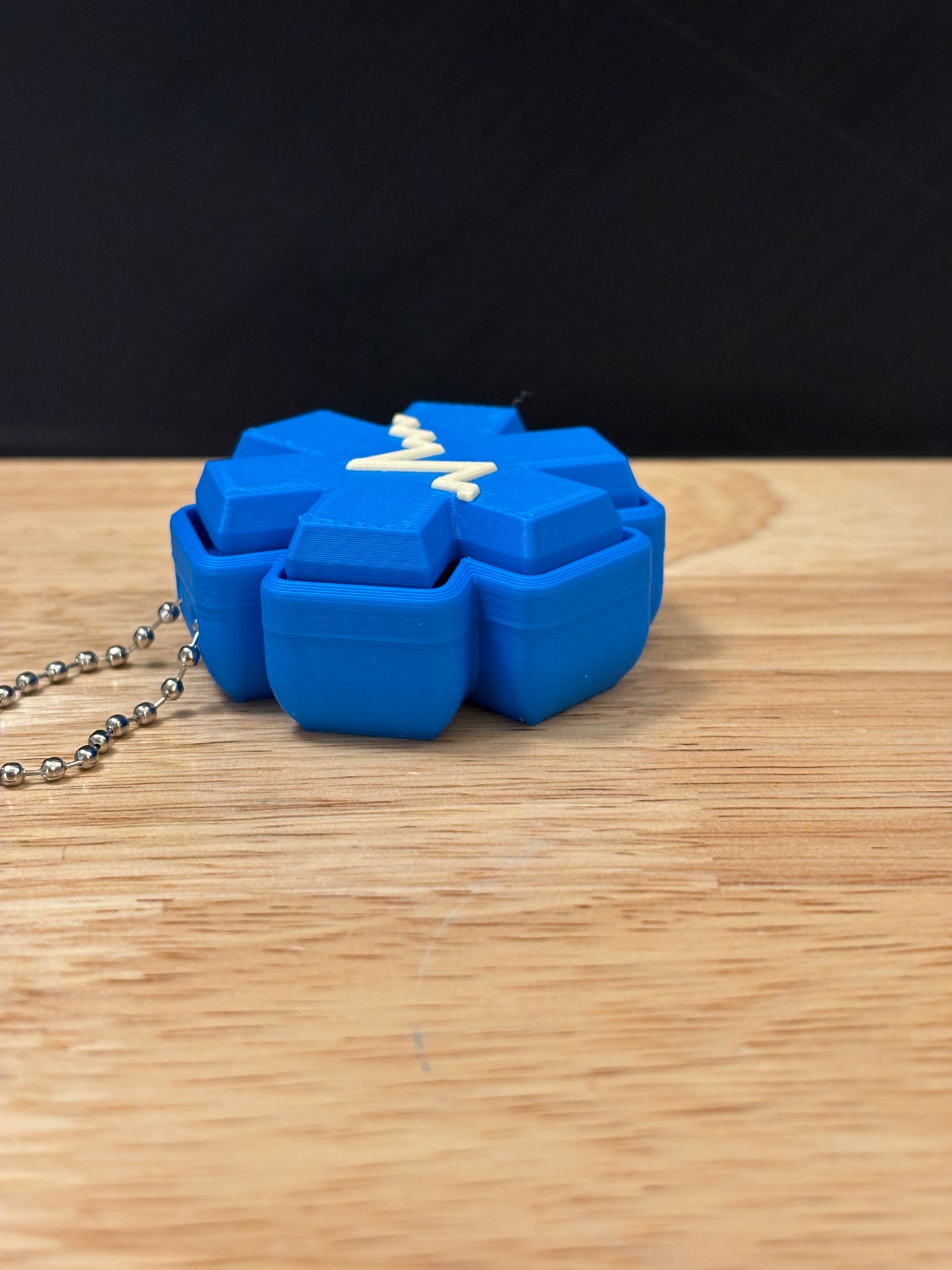 Clicky Medical design on fidget key chain