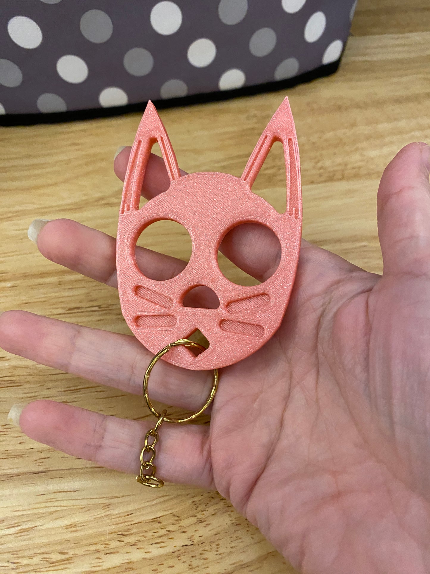 Cat Self Defense Key chain assembly required