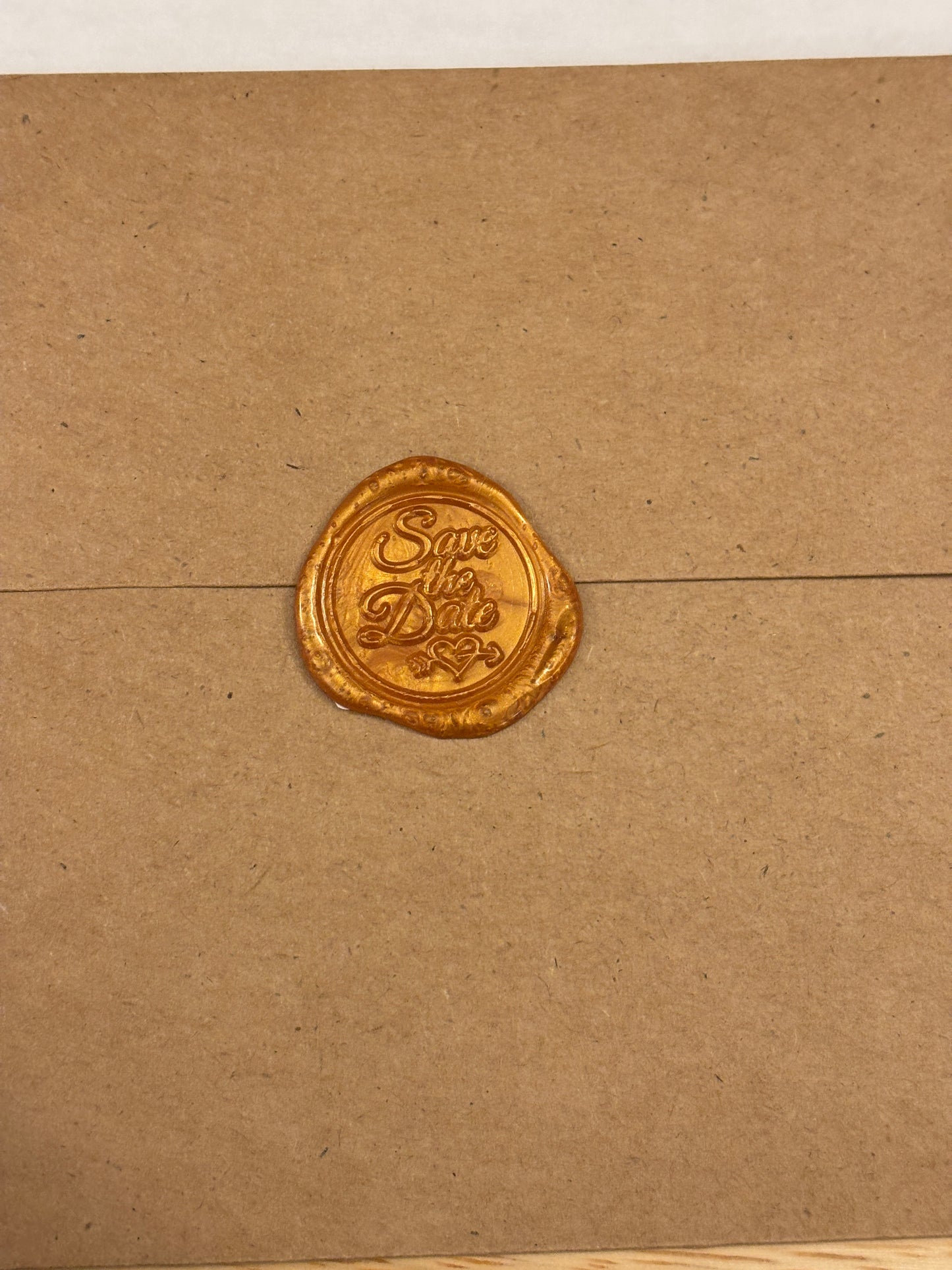 Save the Date Wax Seal