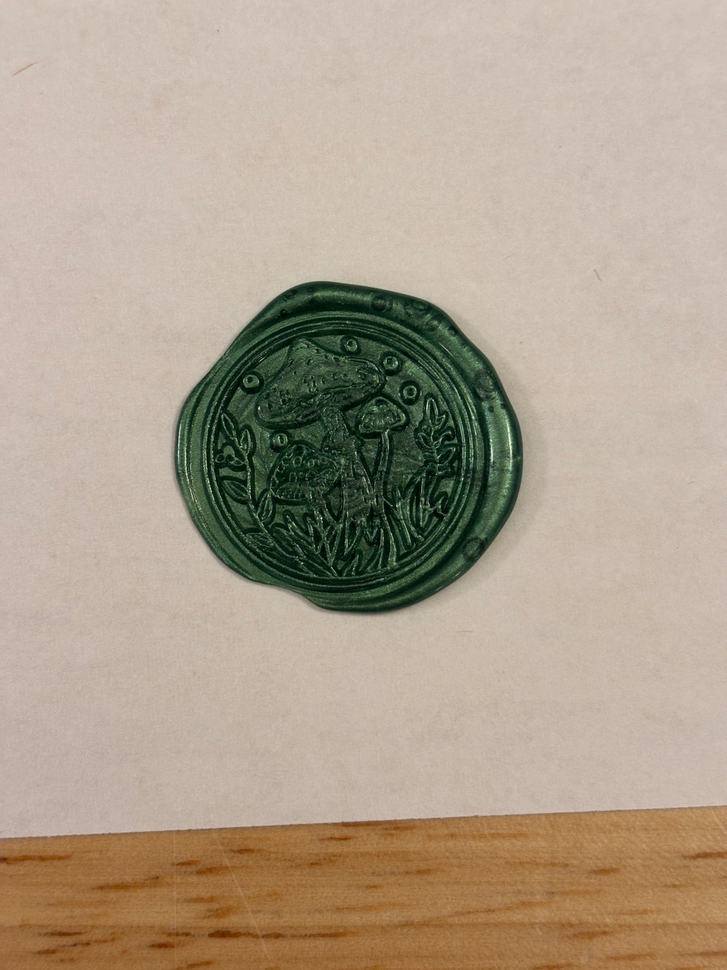 Mushroom Forest Wax Seal