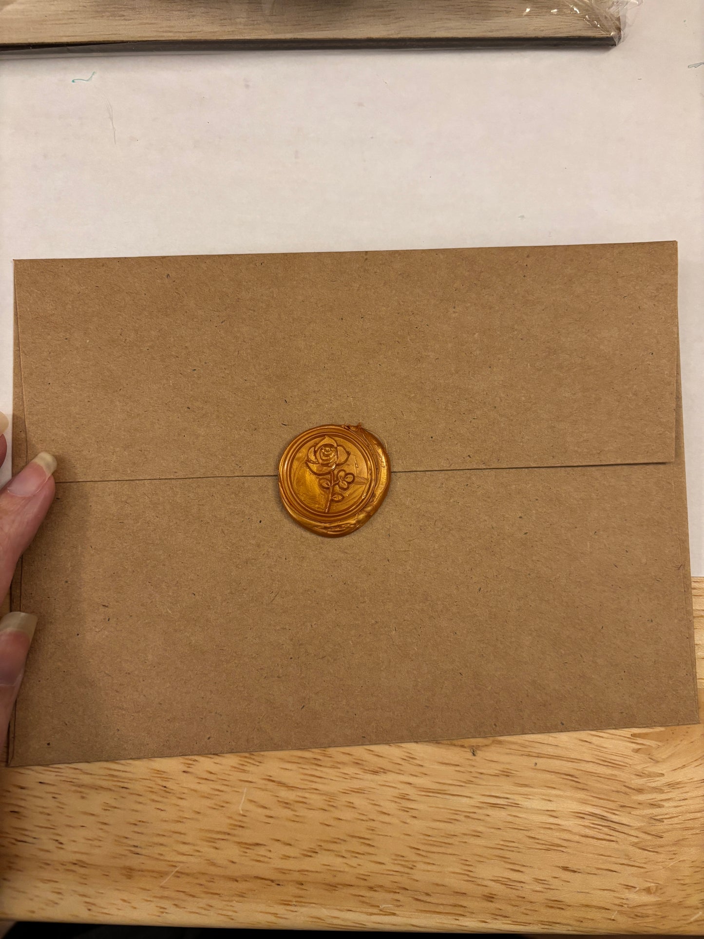 Rose Wax Seal